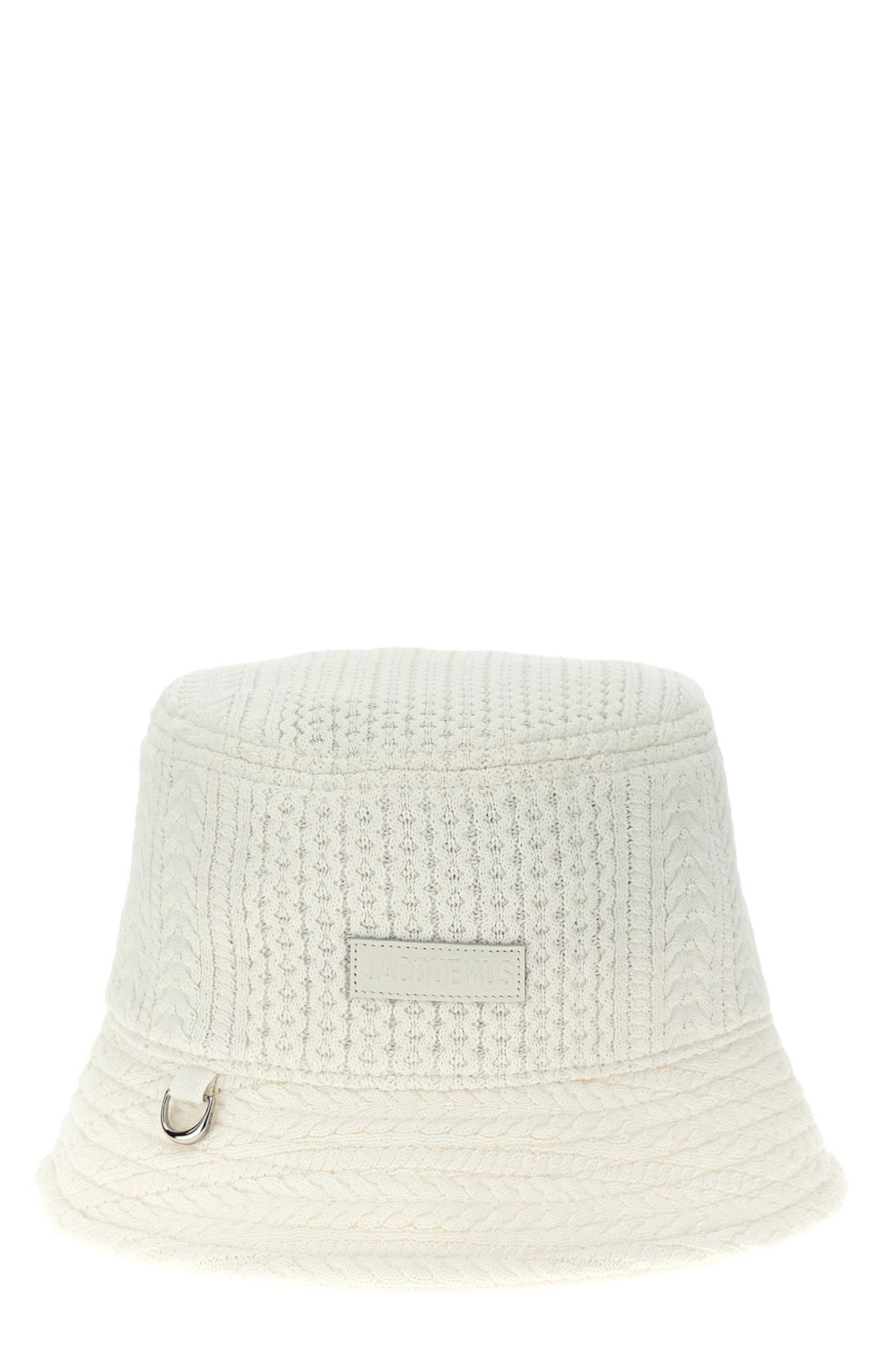 Jacquemus Le Bob Belo Cable Stitch Bucket Hat
