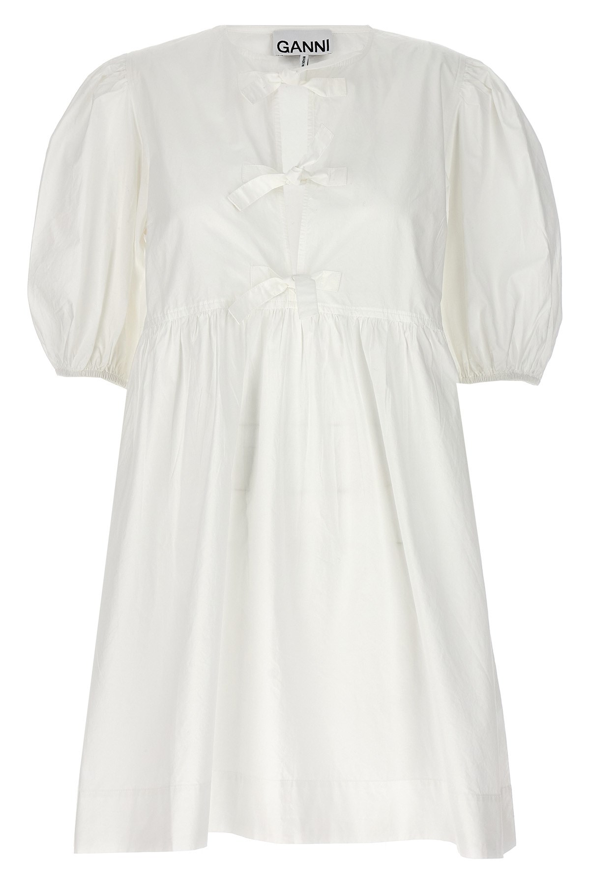Ganni 'melange rib knit mini' dress available on julian