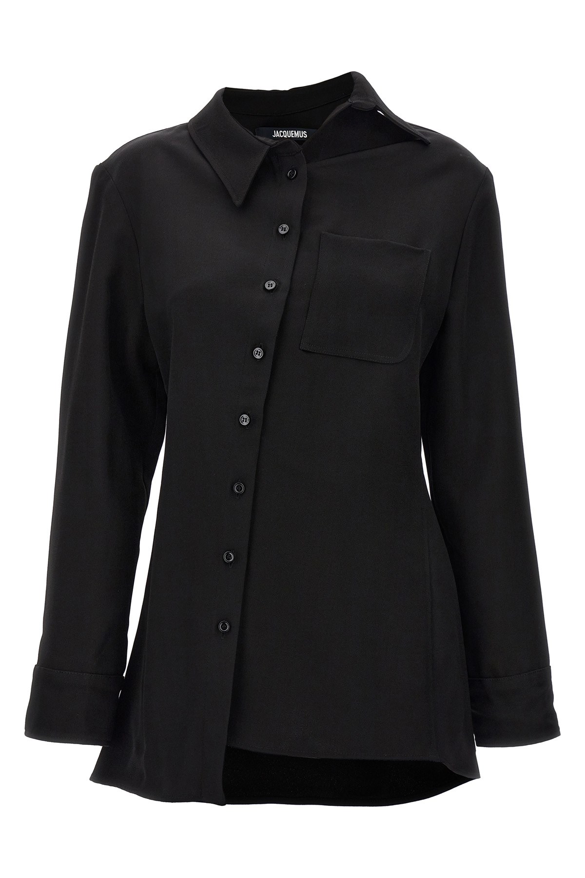 Jacquemus La Chemise Pablo Shirt And Blouse Black