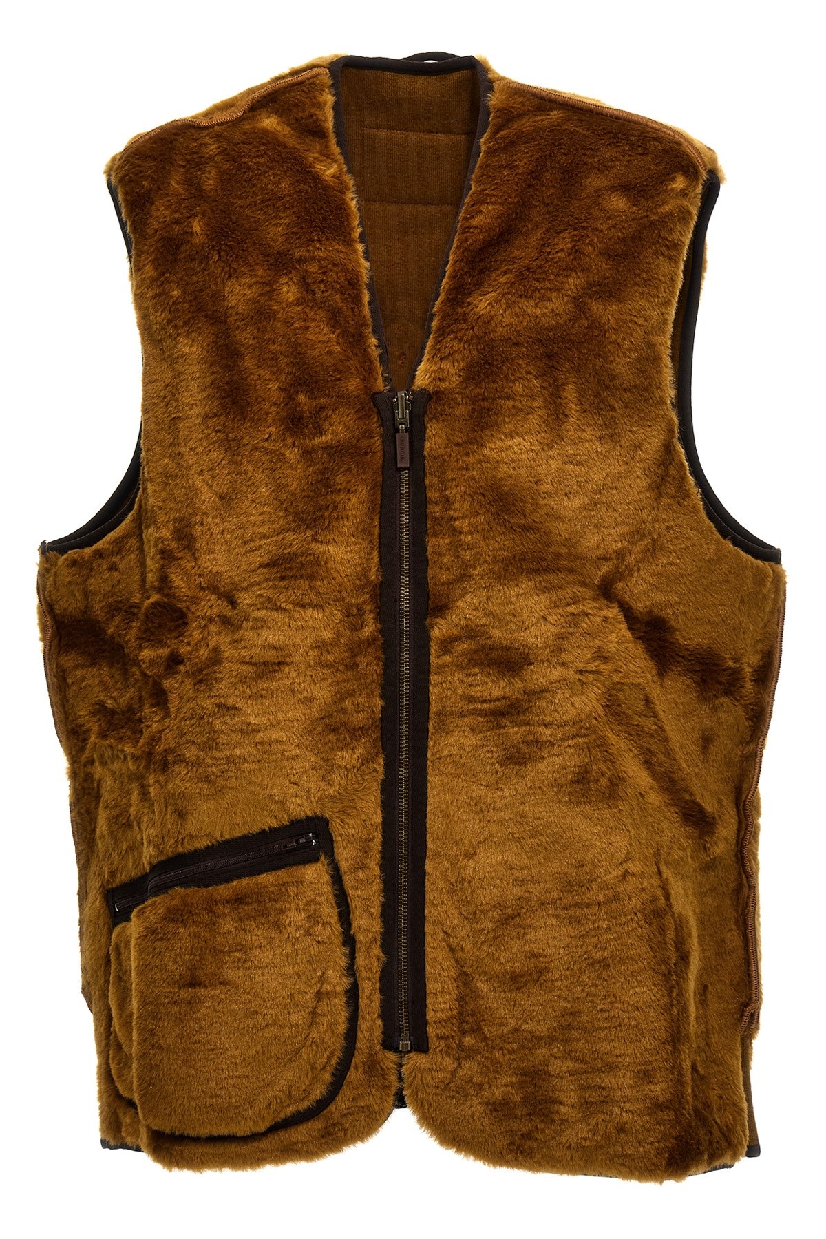 Barbour Reversible Vest In Brown