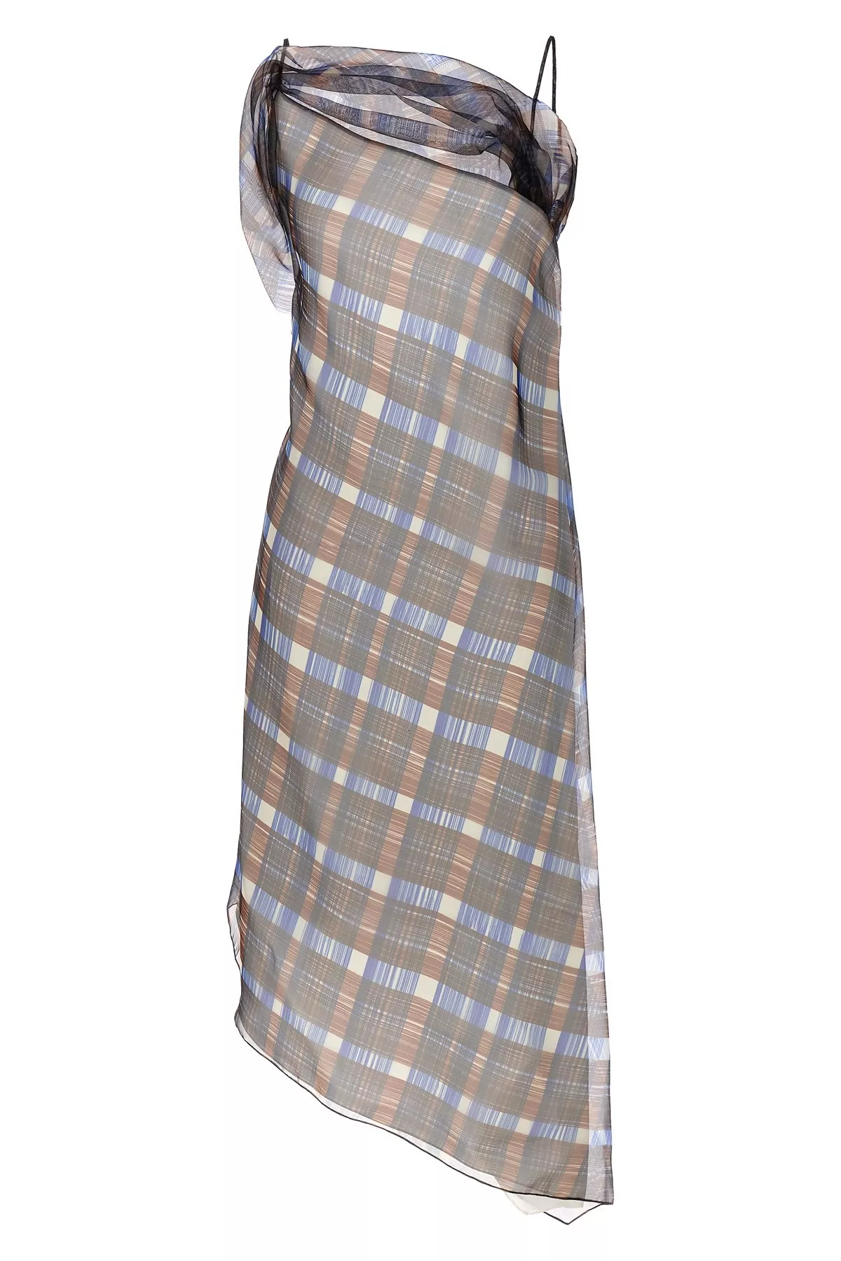 ワンピース FERRAGAMO FW23 Asymmetrical dress (0765105 COCOA) Asymmetric dress - Women | Ferragamo
