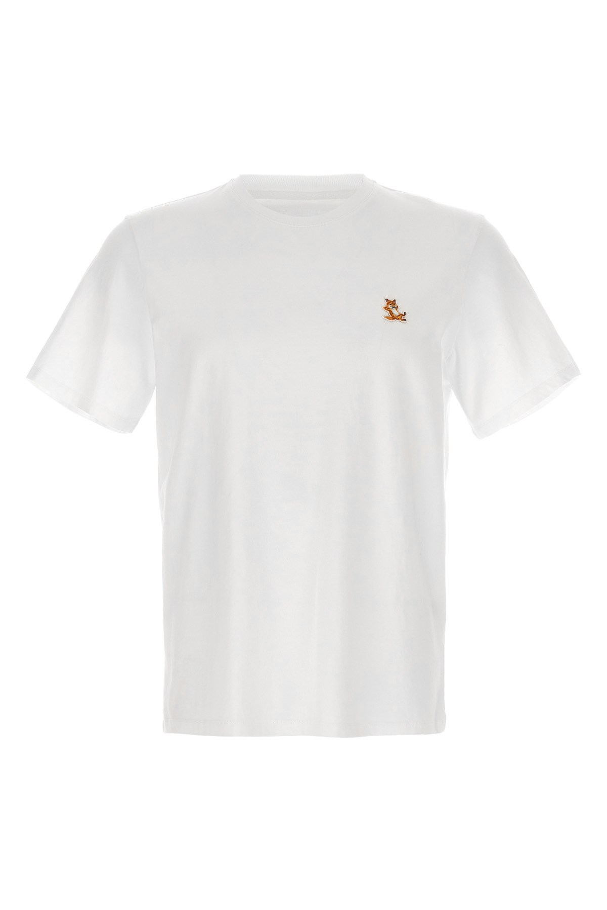 Maison Kitsuné T-shirt Regolare Con Patch Chillax Fox