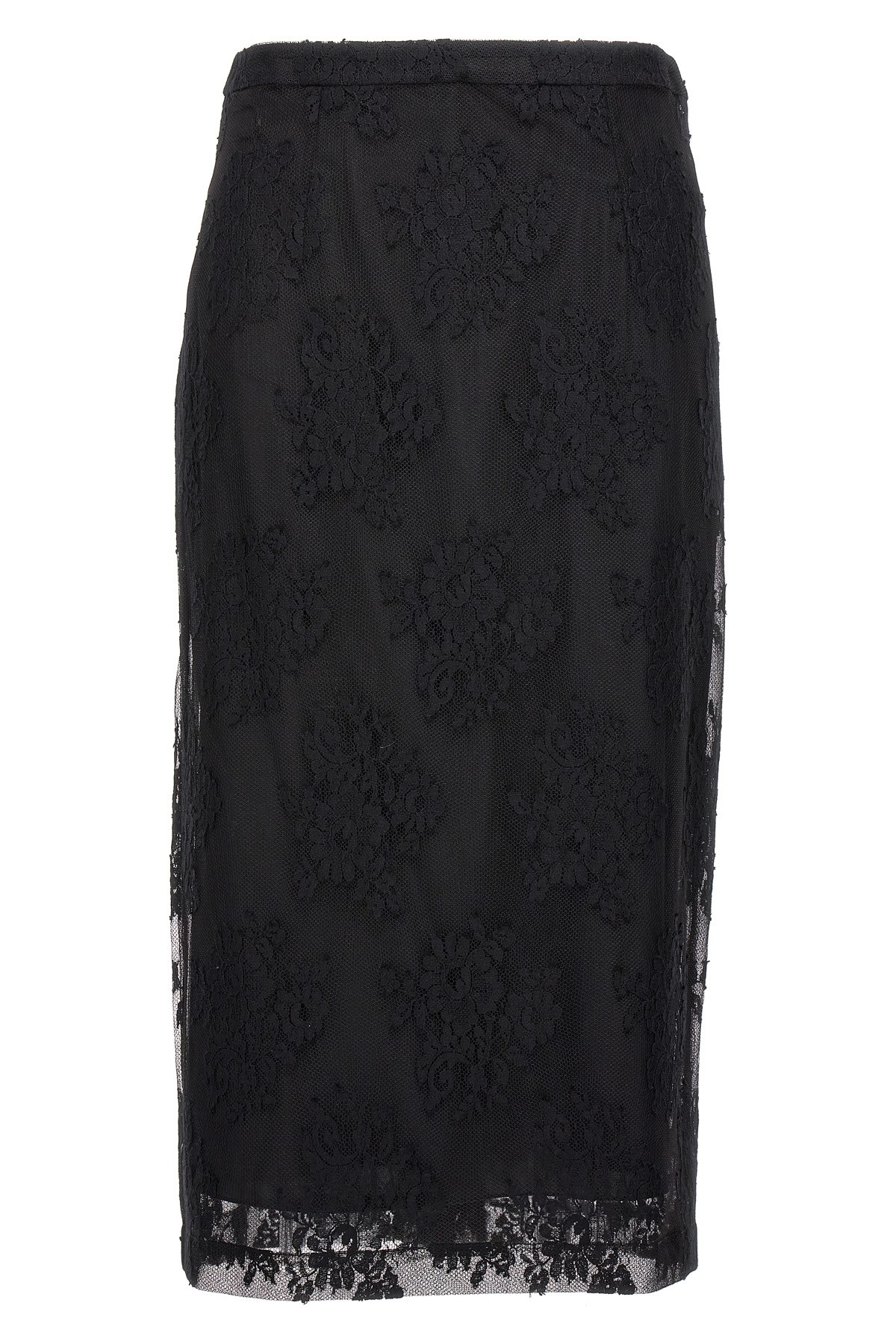 スカート BALENCIAGA SS24 Long wool skirt (773547TPT24 1000) BALENCIAGA Wool maxi skirt | NET-A-PORTER