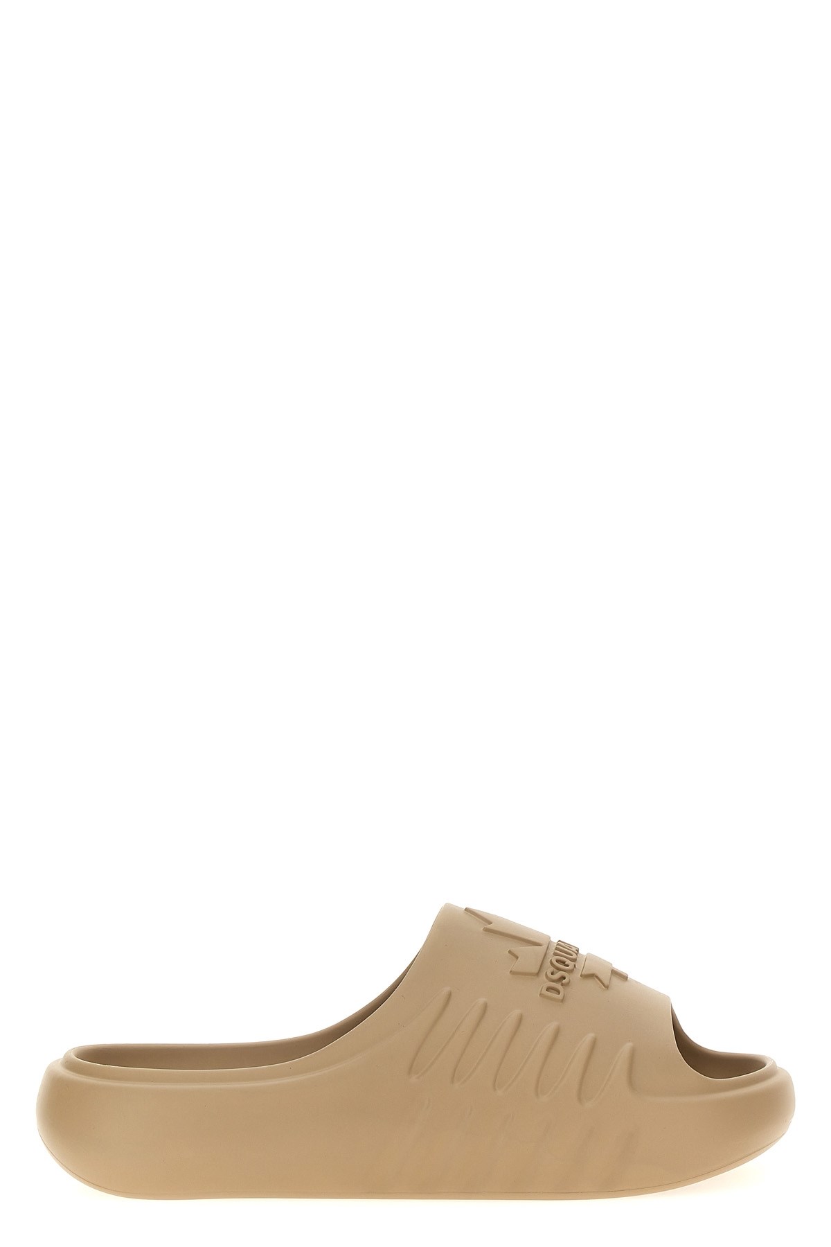 Dsquared2 Logo-embossed Flatform Slides