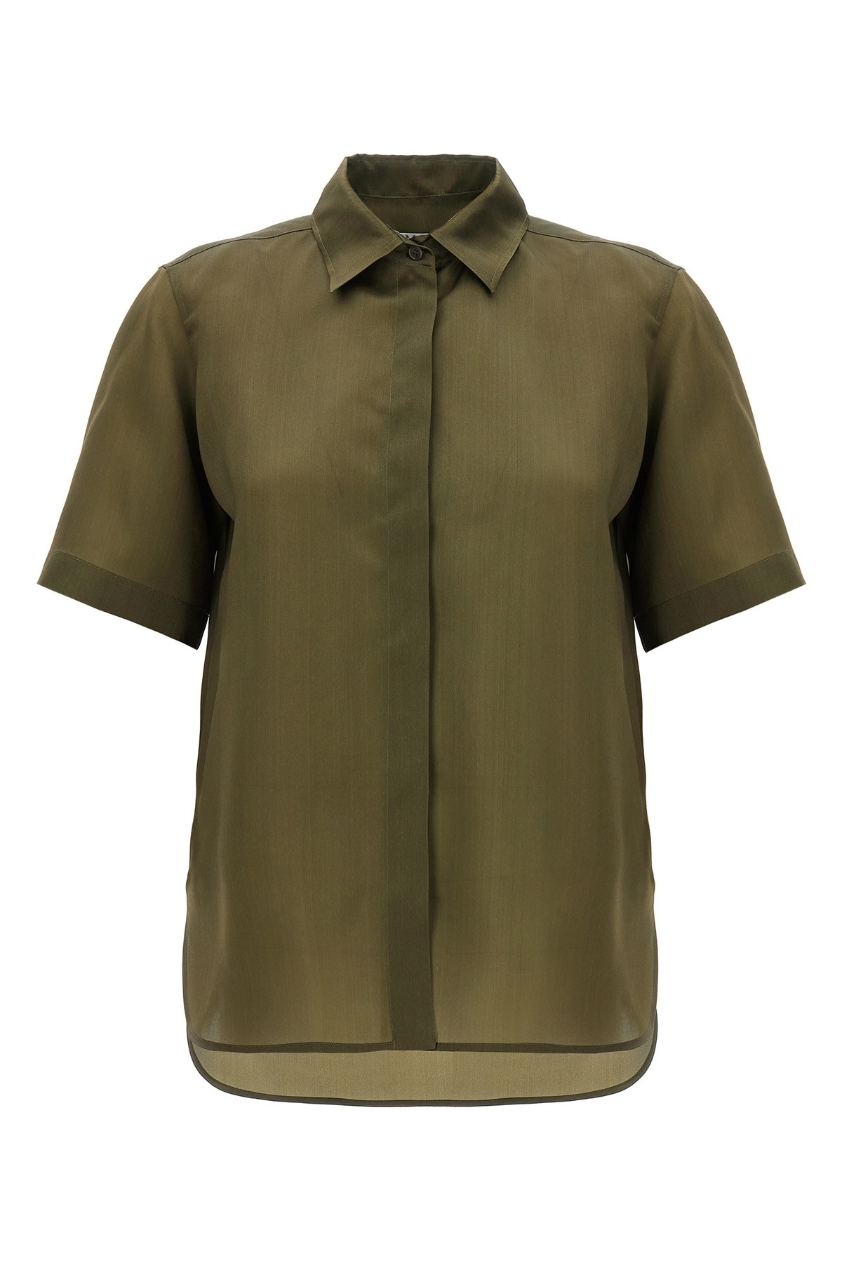 Max Mara Acanto Shirt And Blouse Green In Green