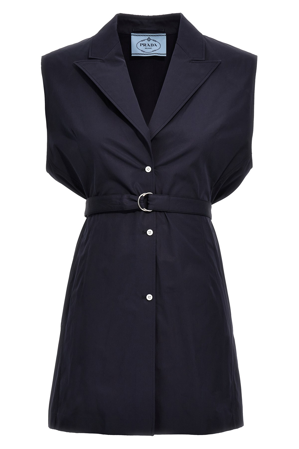 Belt Poplin Vest - Size 40 IT