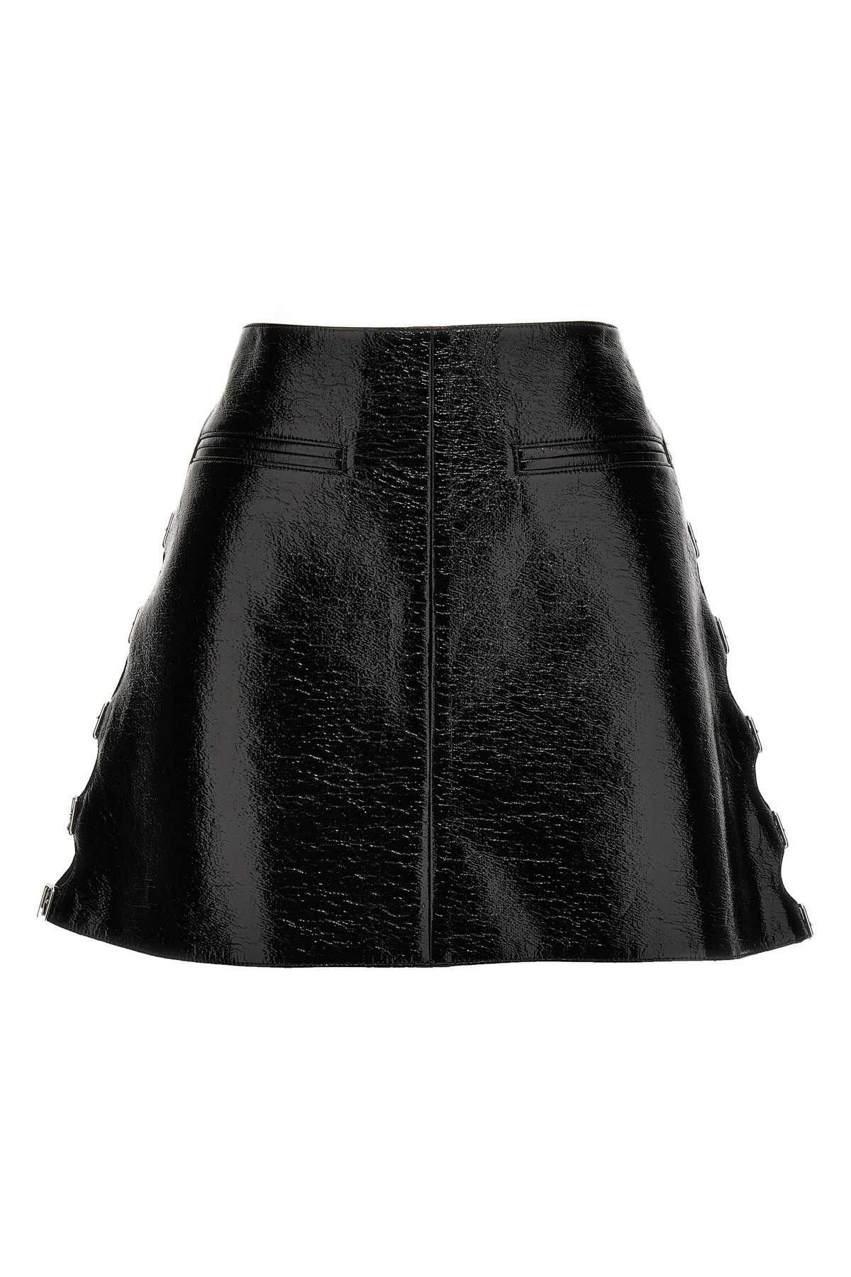Vinyl Miniskirt - Size 38 FR