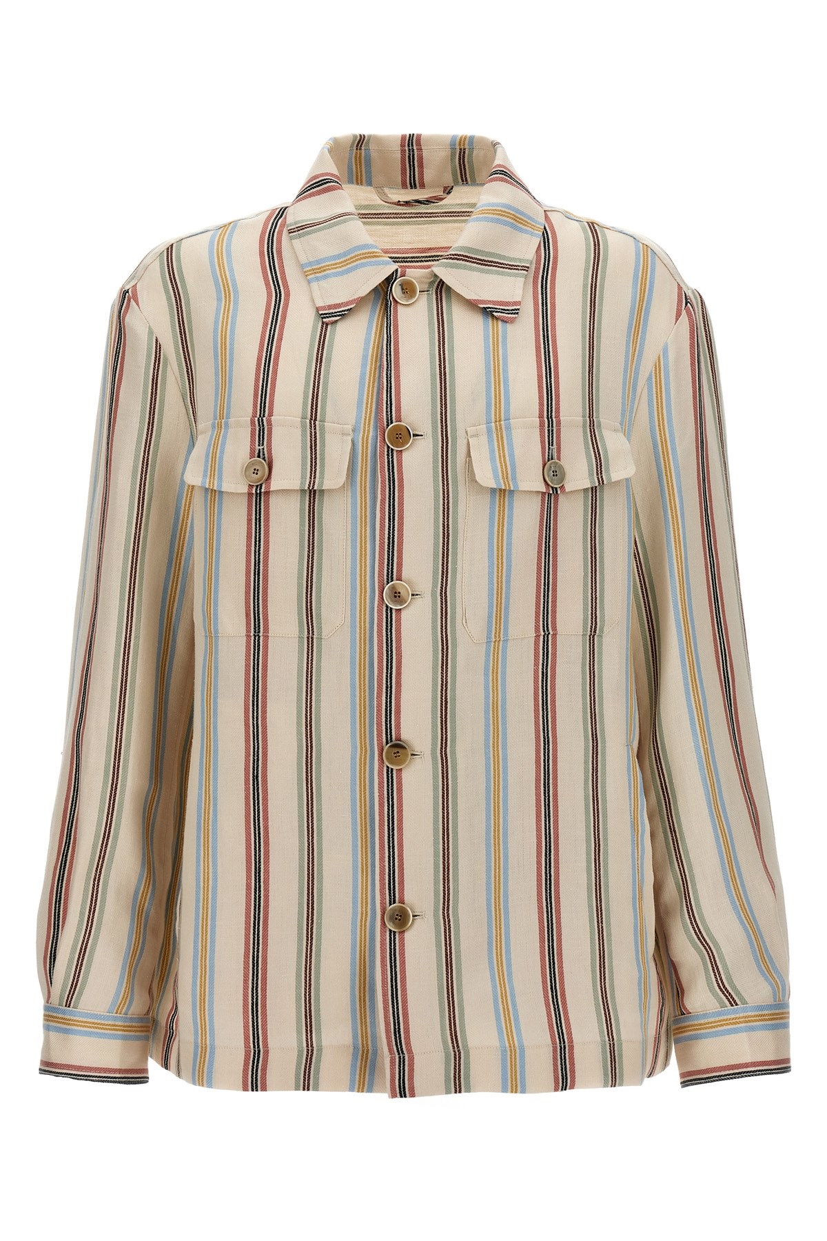 Striped Overshirt