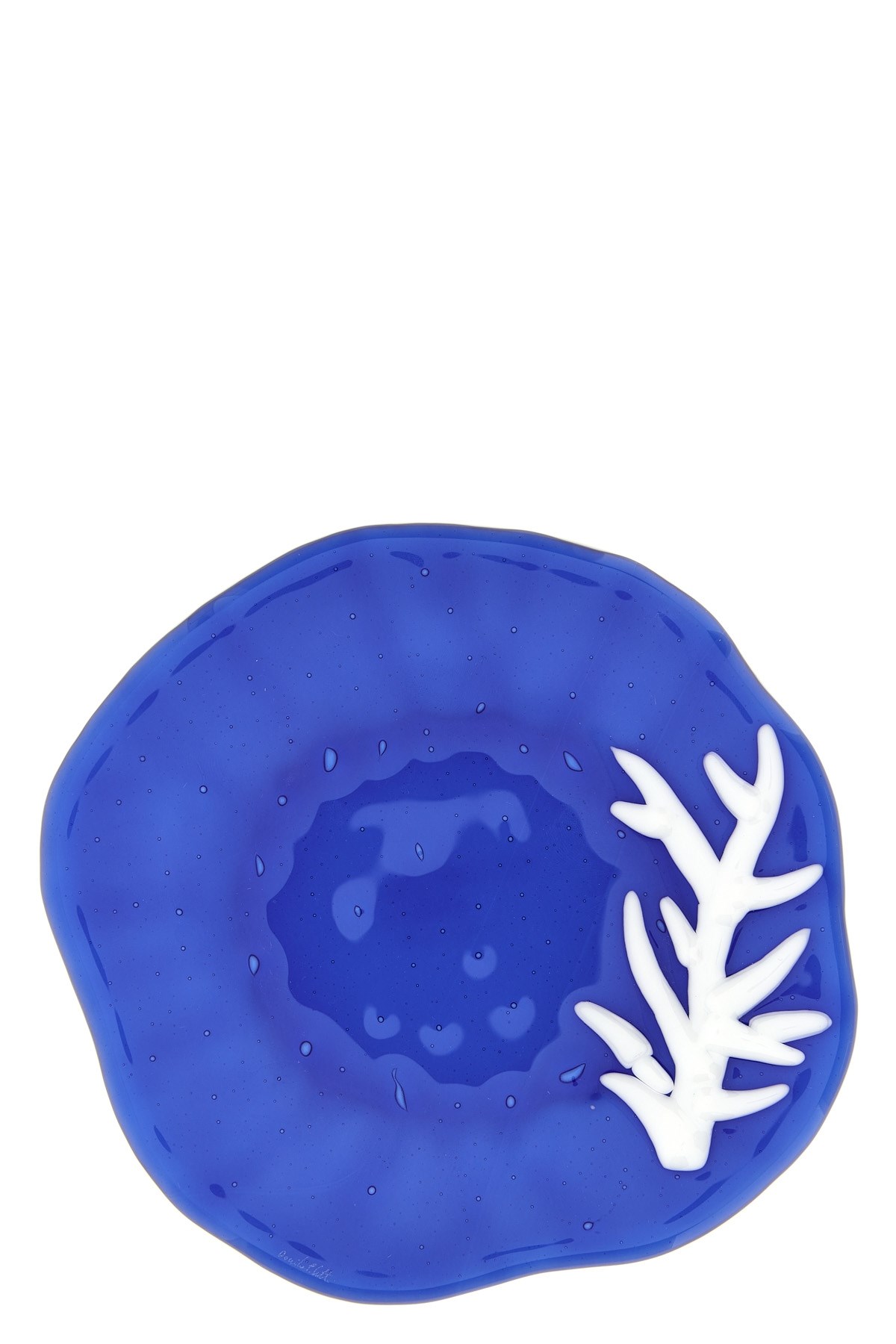 Vetrofuso Glass Plate Design ⌀ 18 Cm In Blue