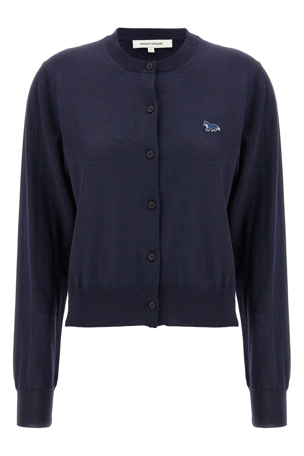 Shop Maison Kitsuné Maison Kitsune 'baby Fox' Cardigan