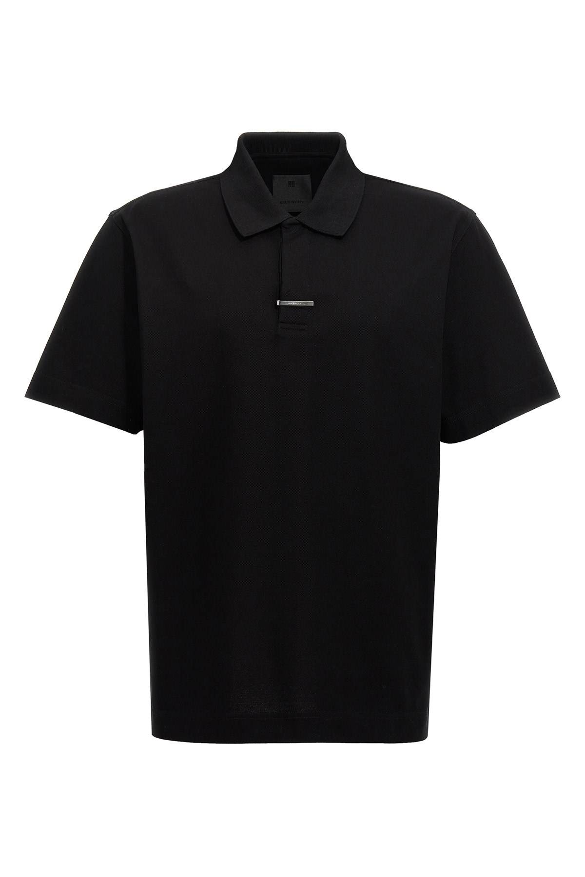 Maison margiela Suede patch polo shirt available on julian