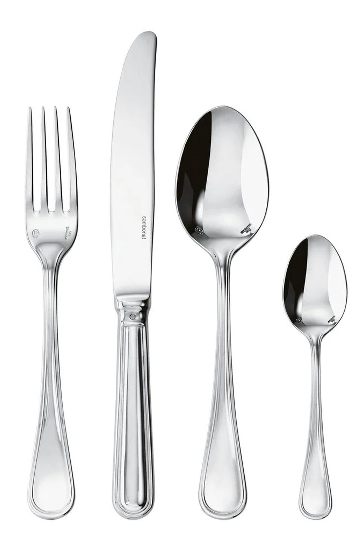 Sambonet 'contour' 24-piece Cutlery Set In Silver