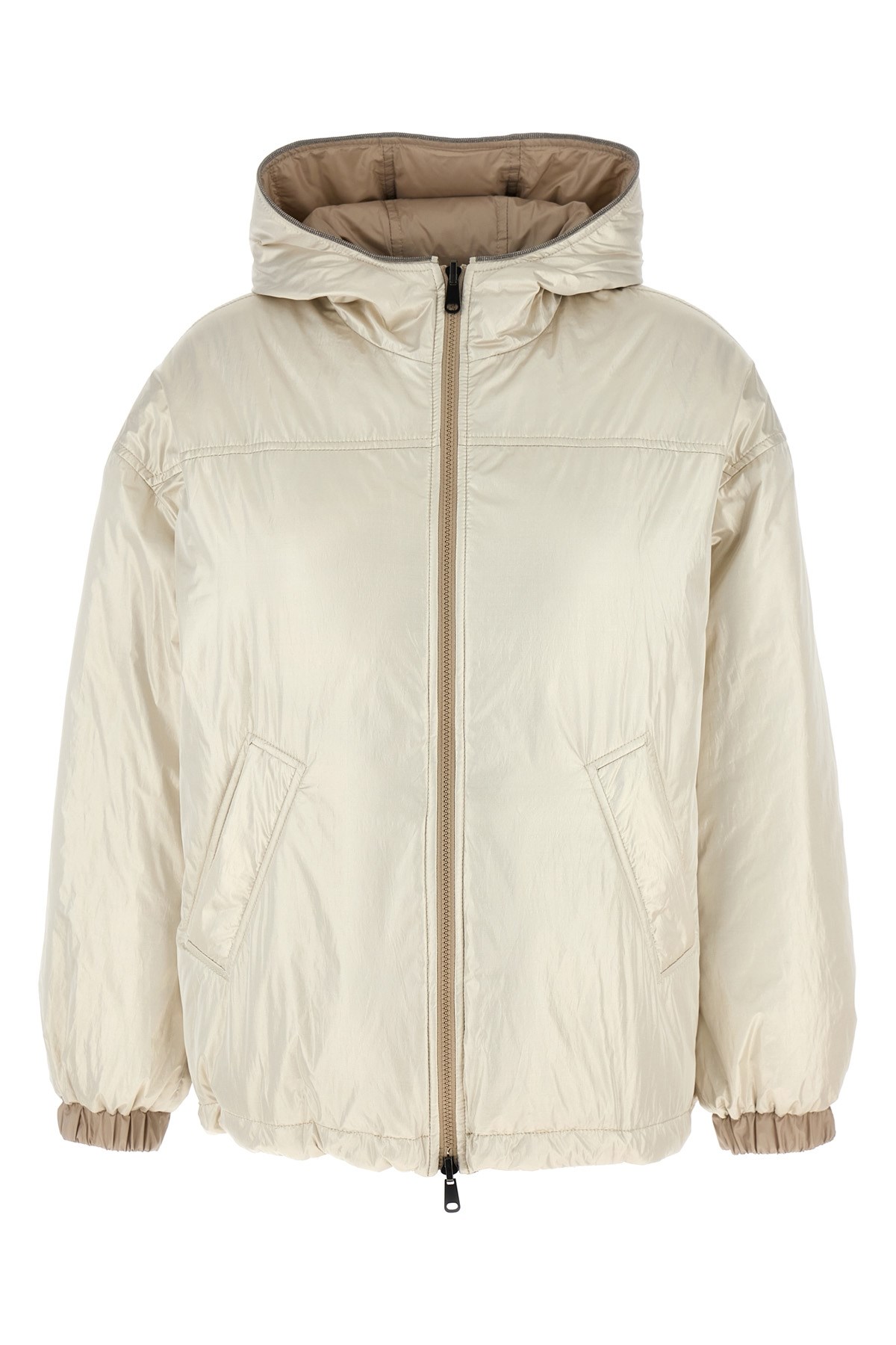 BRUNELLO CUCINELLI Laminated Reversible Down Jacket