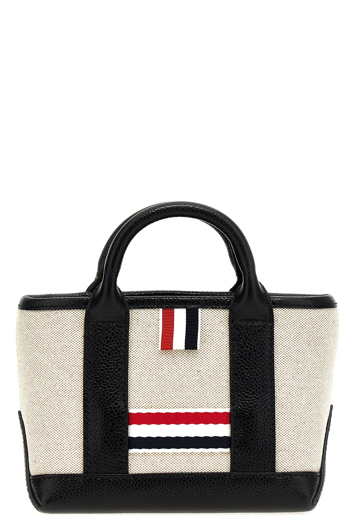 Thom Browne 'micro Tool Tote' Handbag In Black