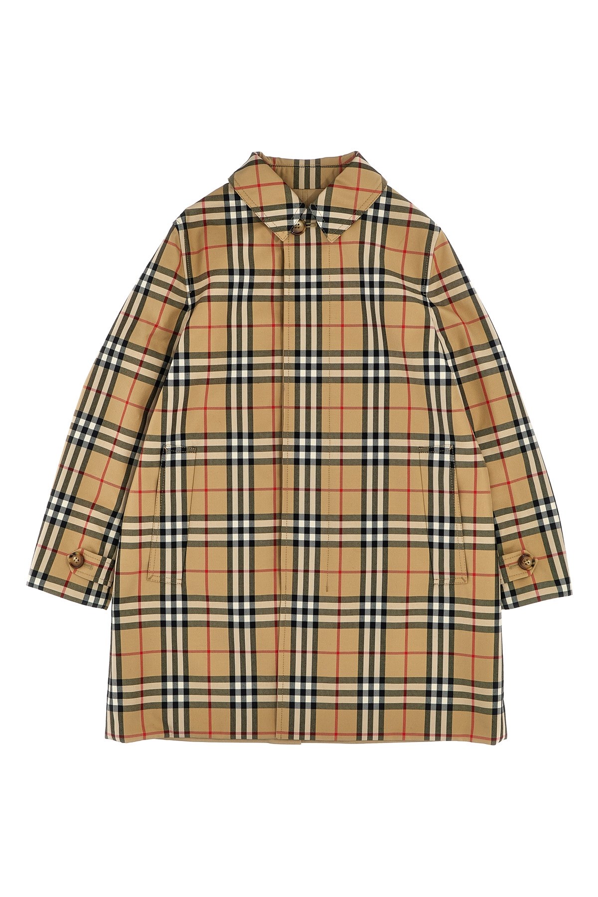 Burberry Reversible Trench Coat In Brown