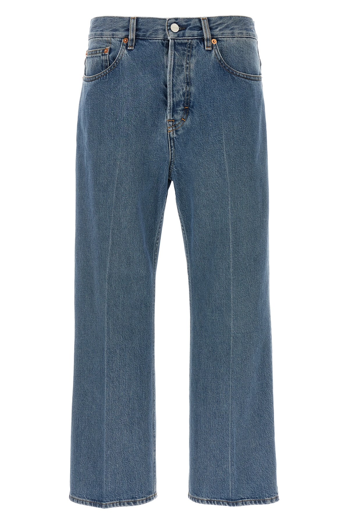 GUCCI GUCCI CROPPED JEANS 