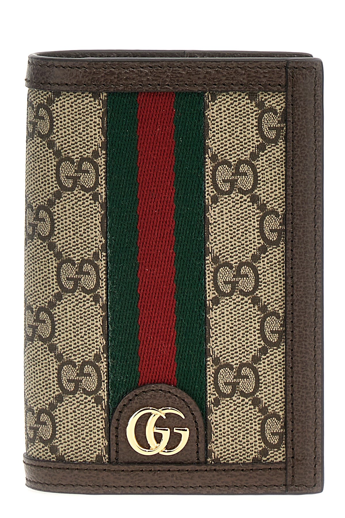 Gucci 'ophidia Gg' Passport Holder In Multi