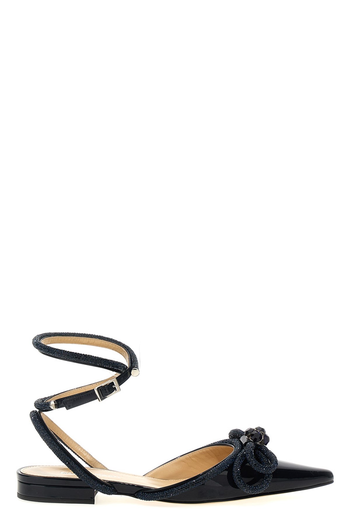 'Double Bow' Ballet Flats - Size 36.5