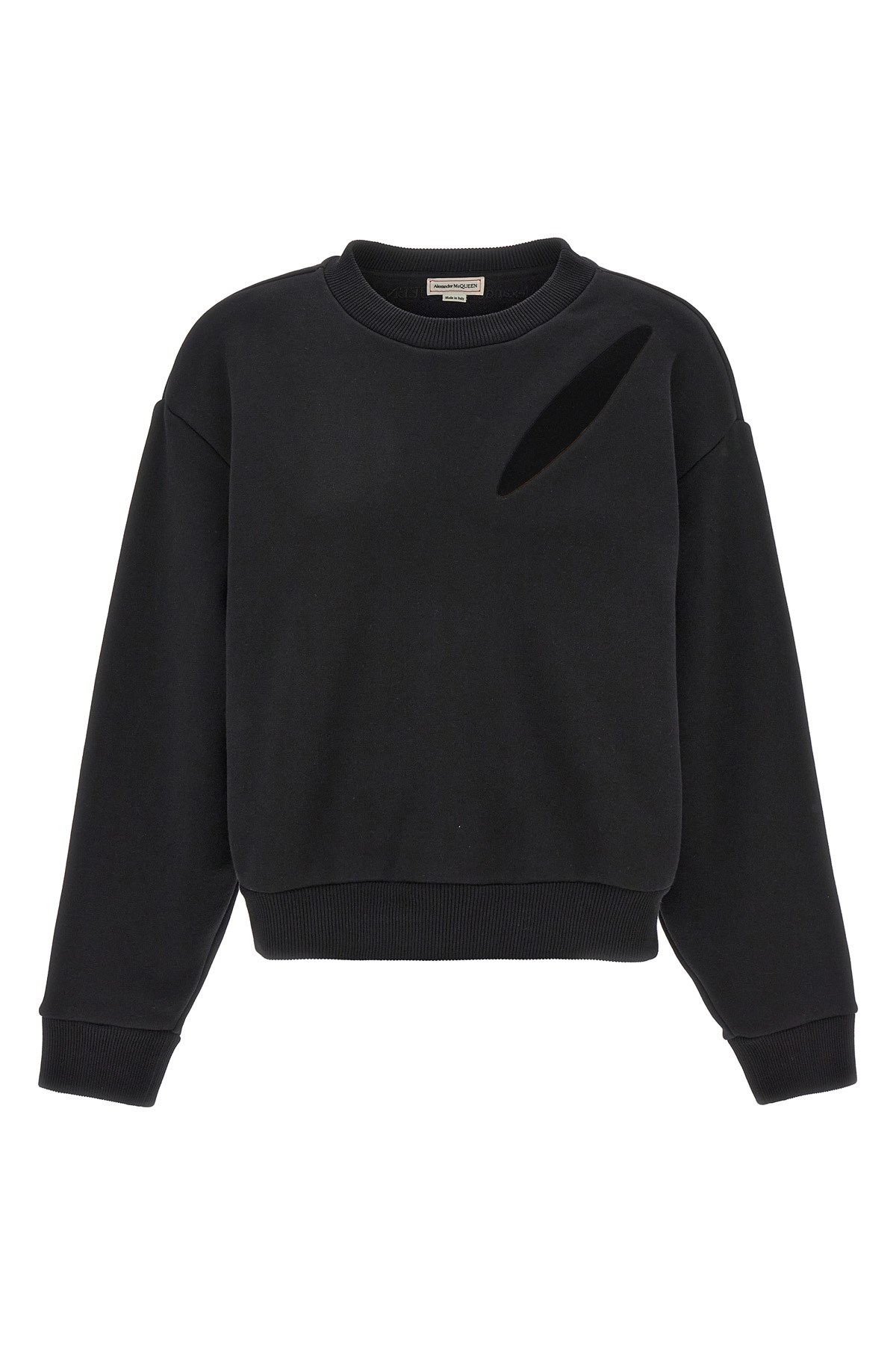 ALEXANDER MCQUEEN MCQUEEN 'CUT AND SEW' SWEATSHIRT