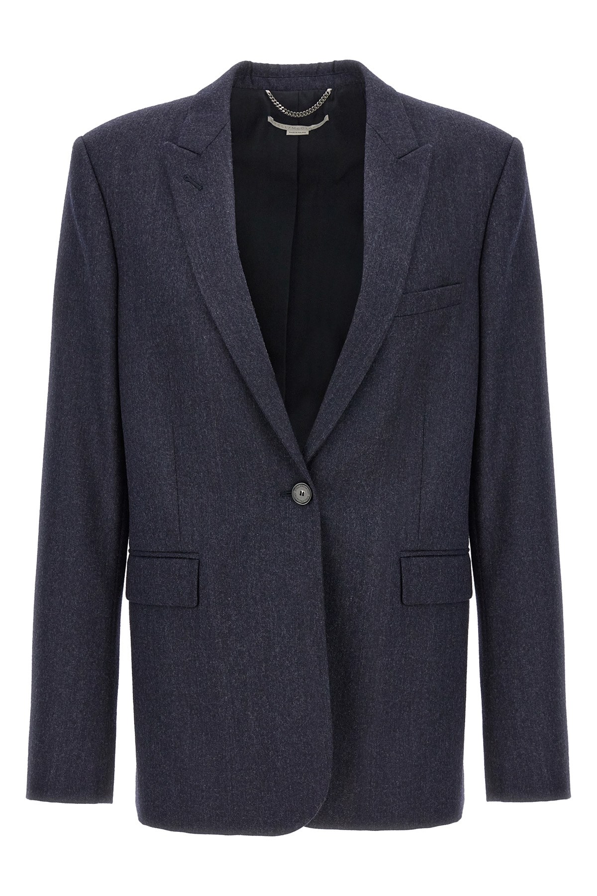 Stella McCartney STELLA MCCARTNEY Einreihiger Blazer Aus Wolle　STELLA MCCARTNEY シングルブレスト ウール ブレザー