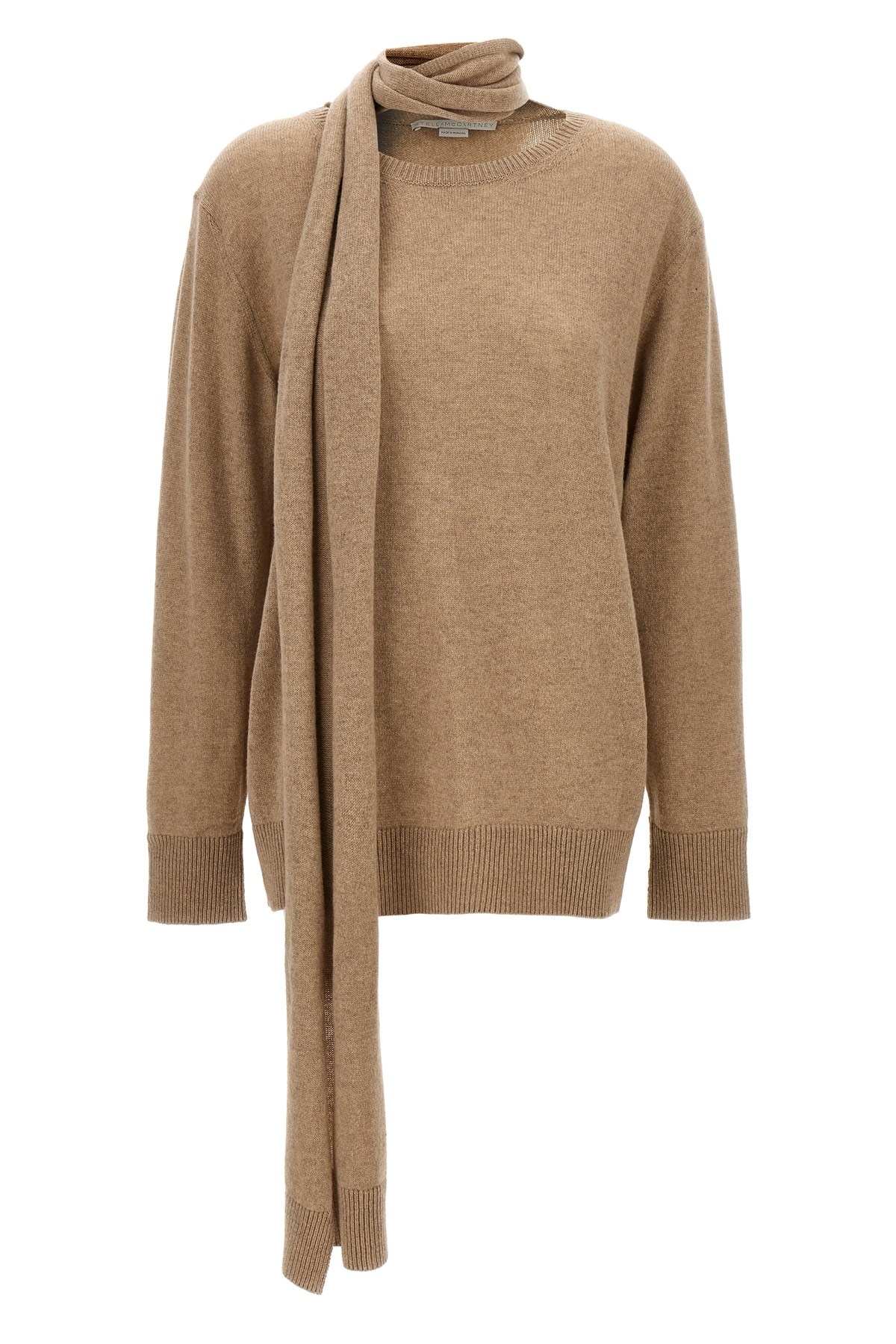 STELLA MCCARTNEY Pullover Mit Schal-Detail　STELLA MCCARTNEY スカーフディテール付きセーター STELLA