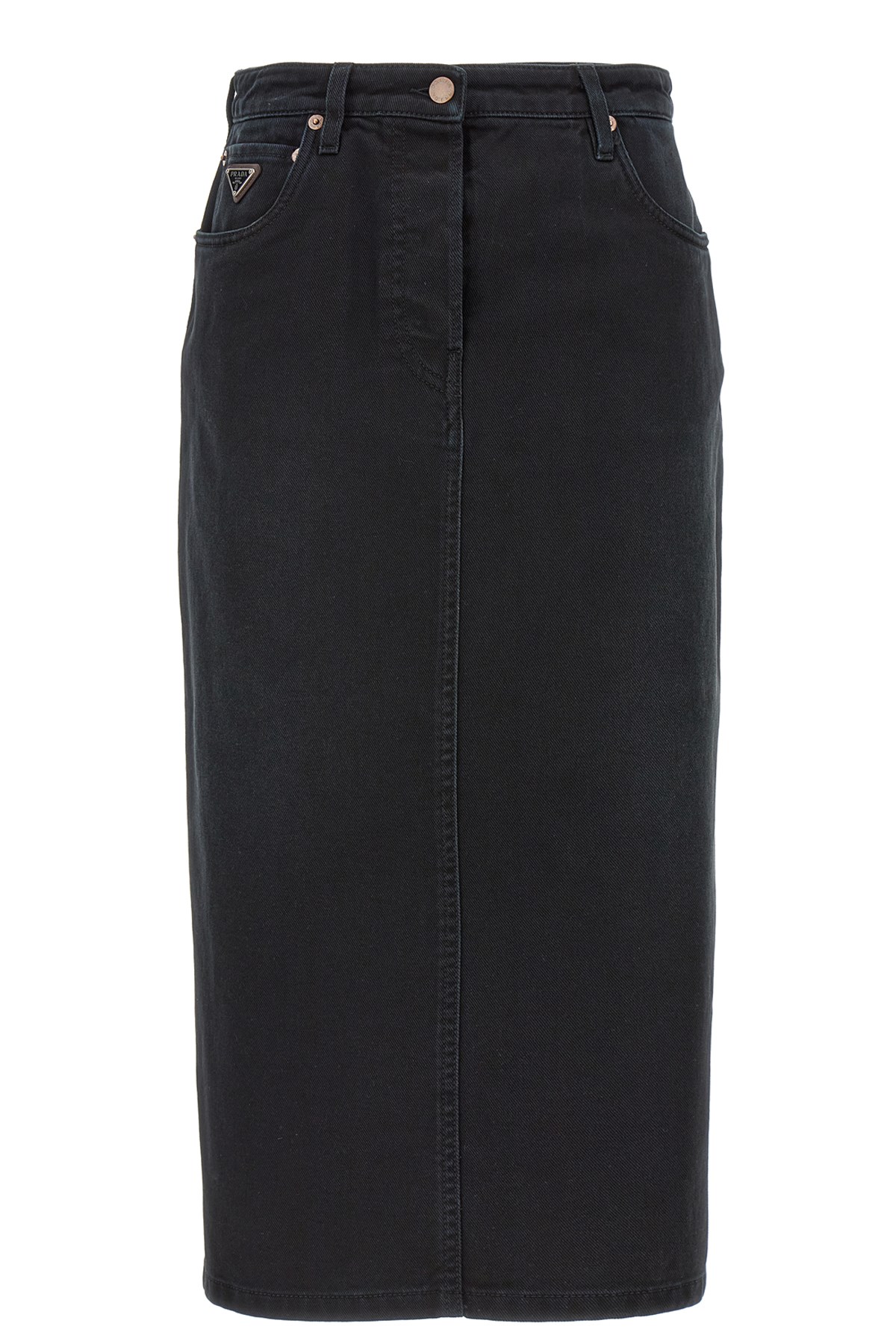 Prada Denim Maxi Skirt