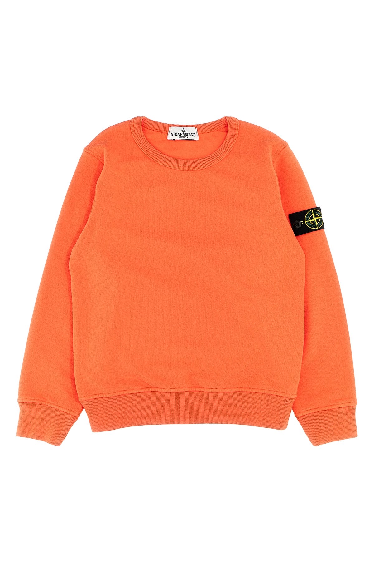 STONE ISLAND JUNIOR Logo Patch Sweatshirt