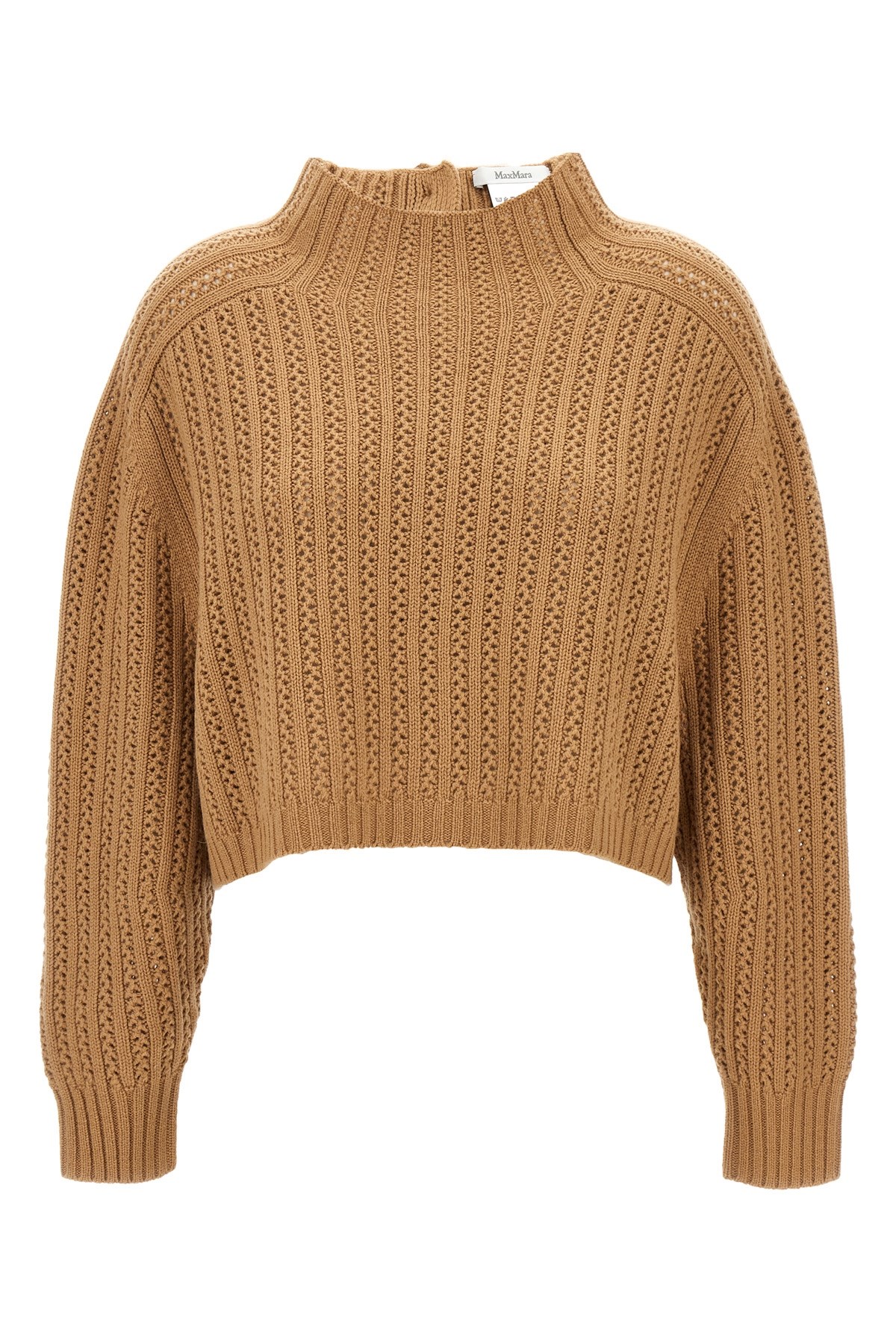 Max Mara Hodeida Sweaters And Cardigans Beige