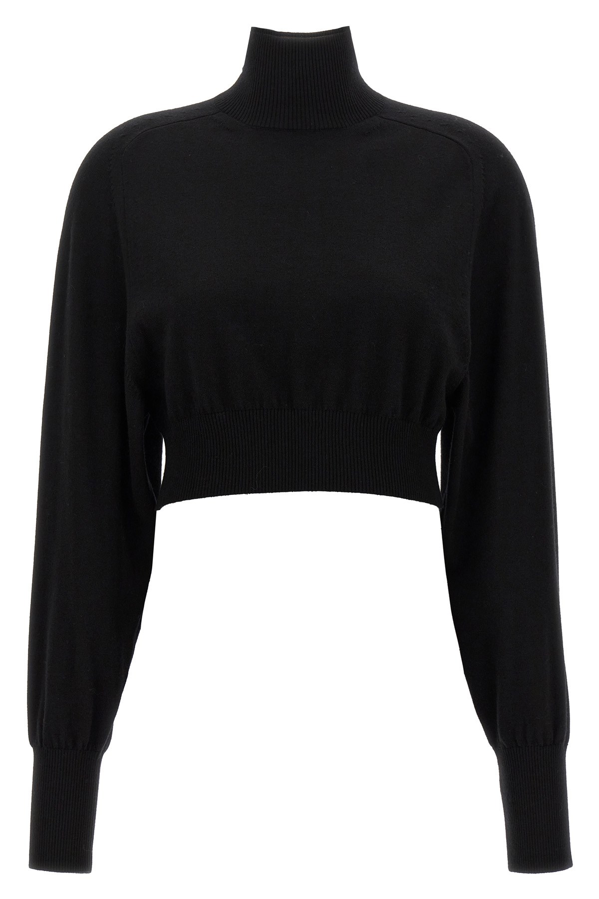 Sportmax Ululato Sweaters And Cardigans Black In Black