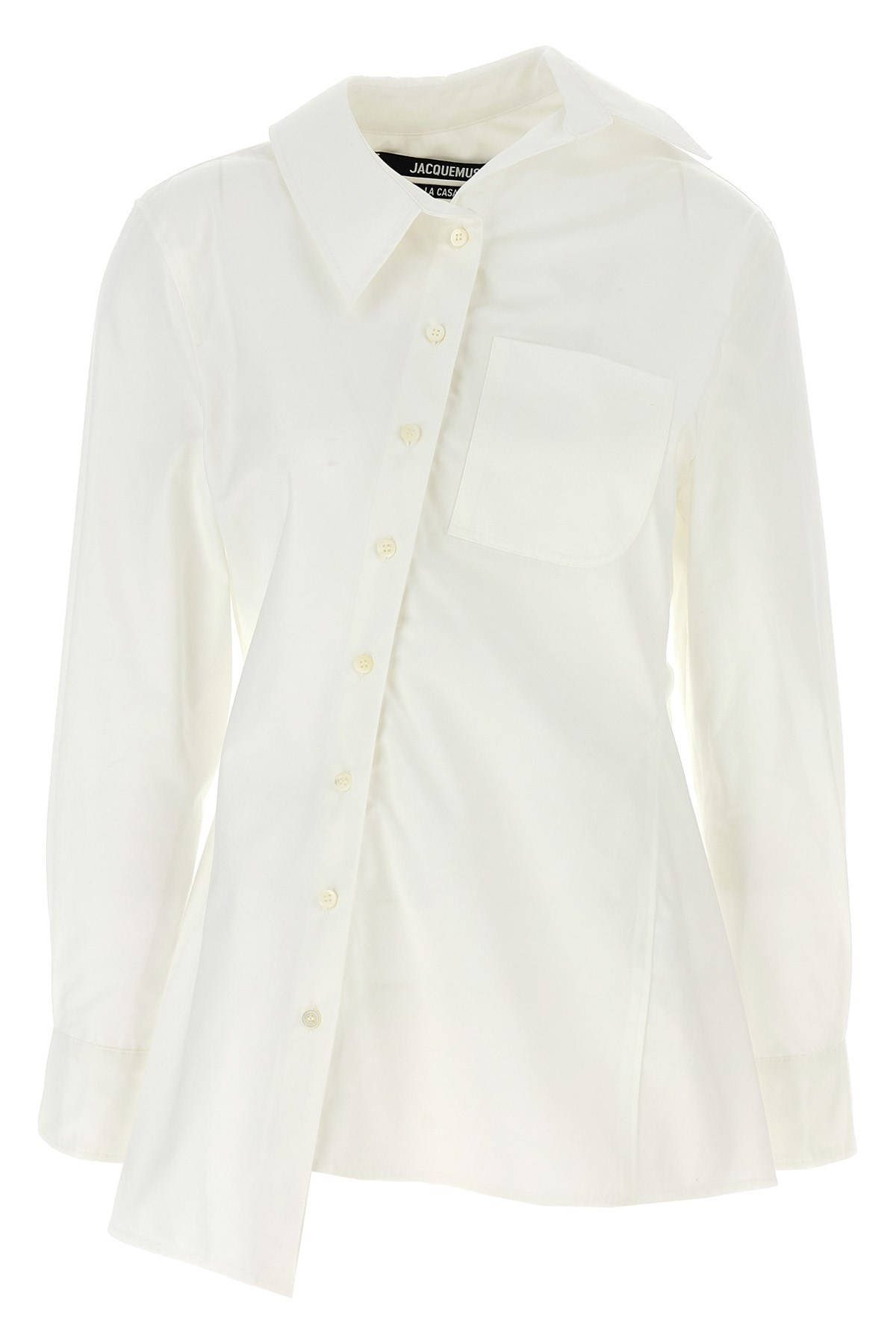 Jacquemus White Les Sculptures 'la Chemise Pablo' Shirt In White
