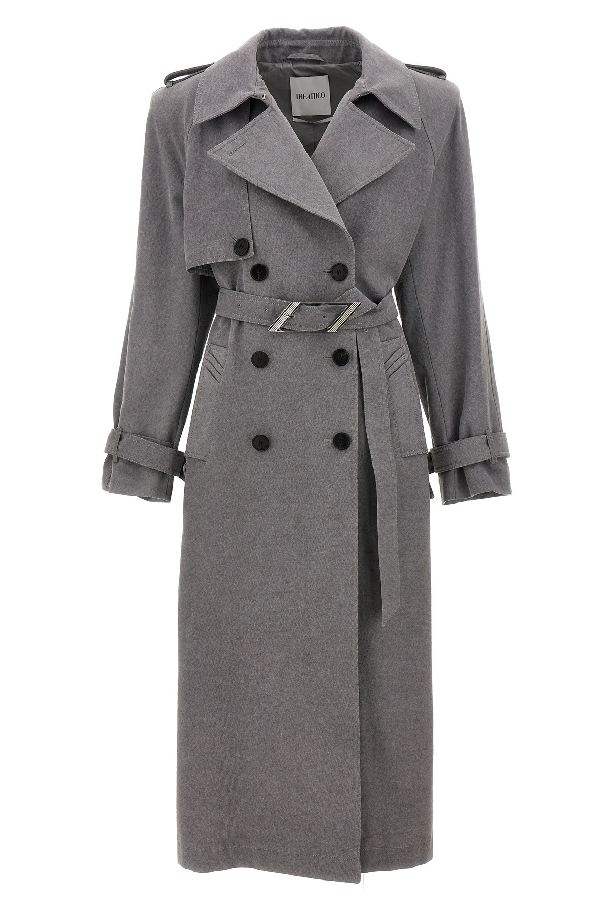 Attico The Double-breasted Trench Coat