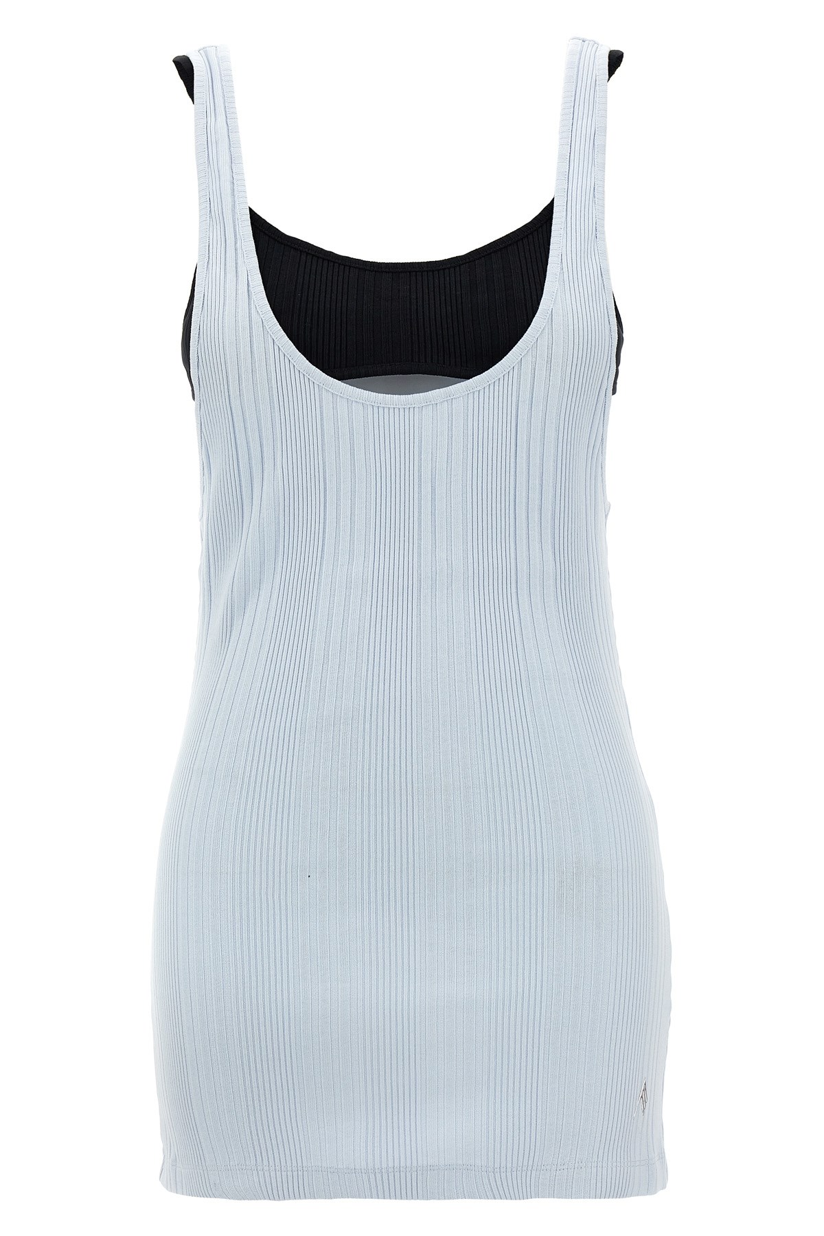 Logo Ribbed Top - Size 38 IT