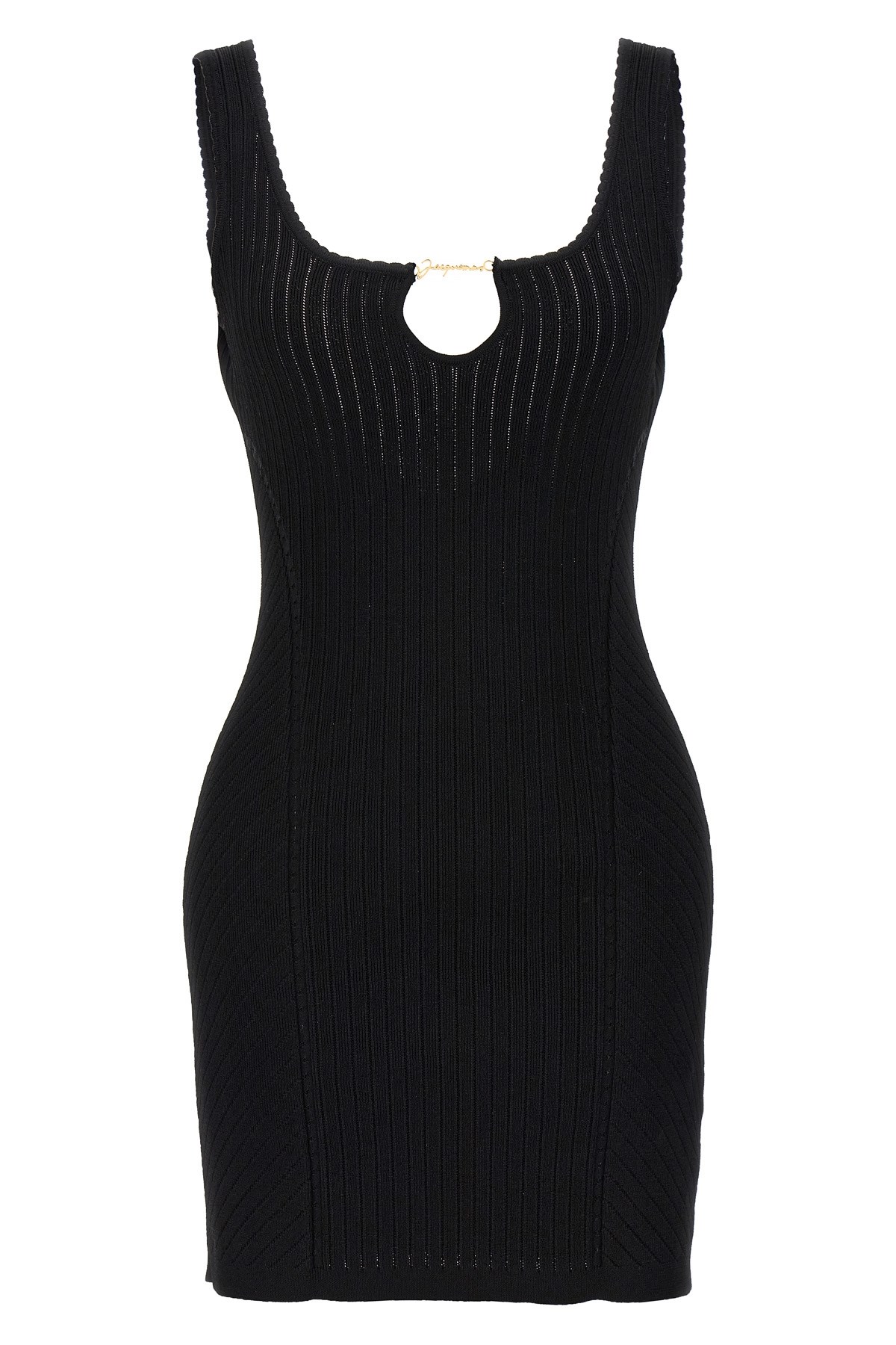 Jacquemus La Mini Robe Sierra Knitted Mini Dress