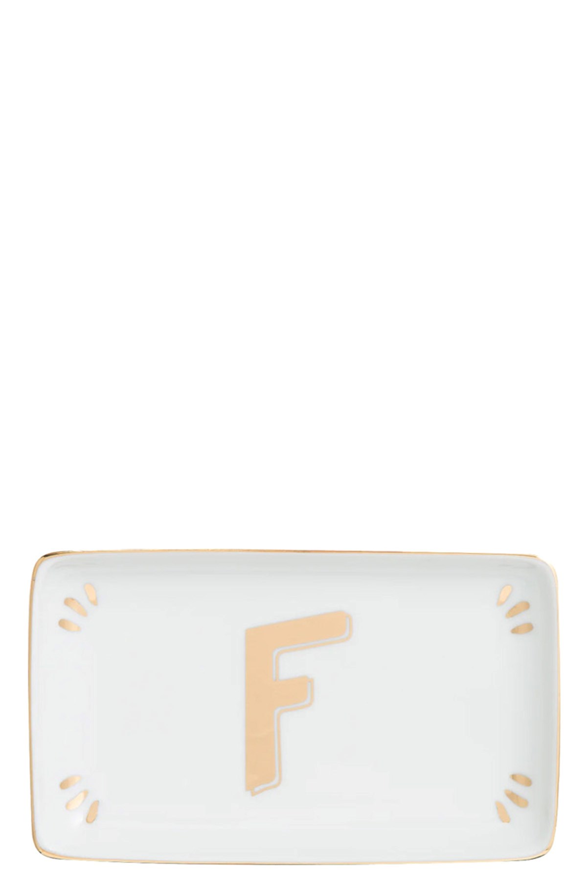 Bitossi Rectangular Letter 'f' Valet Tray