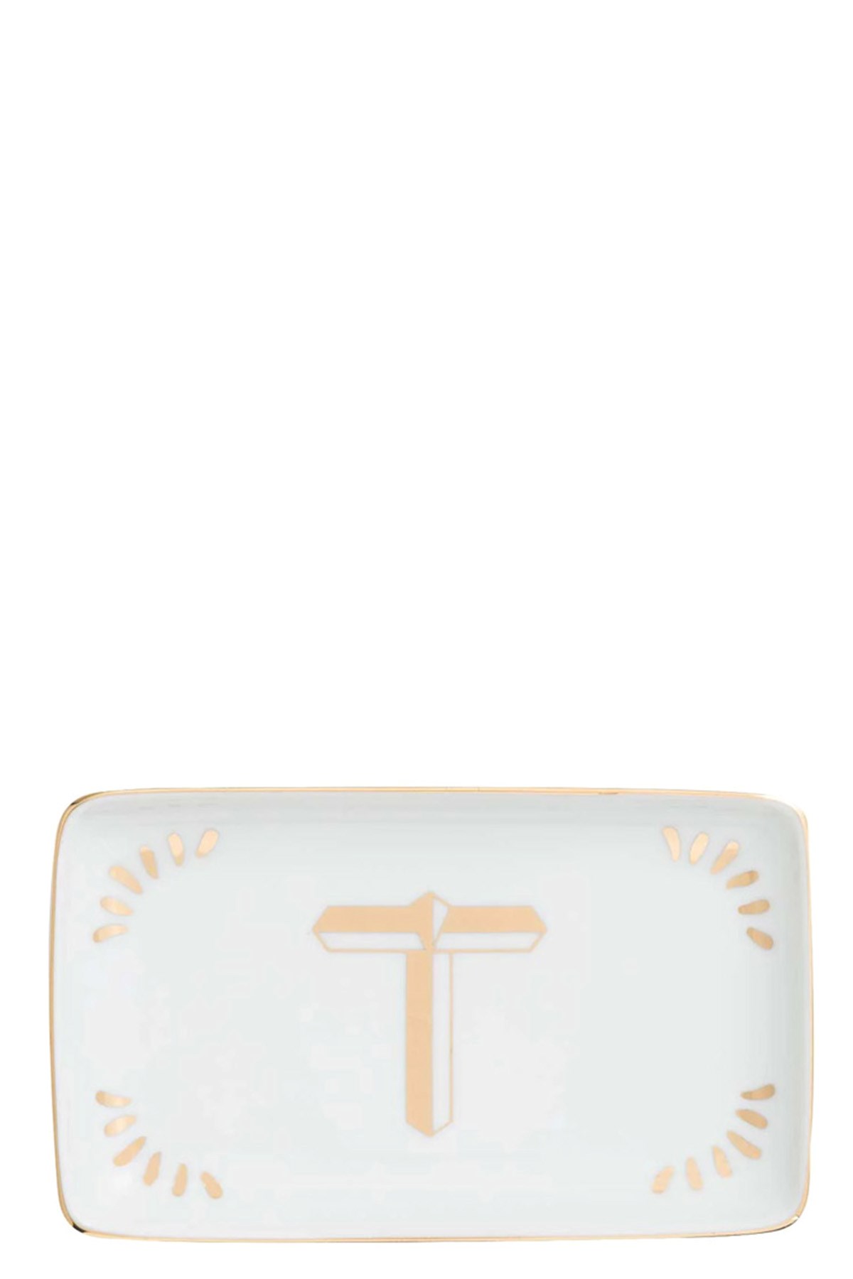 Bitossi Rectangular Letter 't' Valet Tray