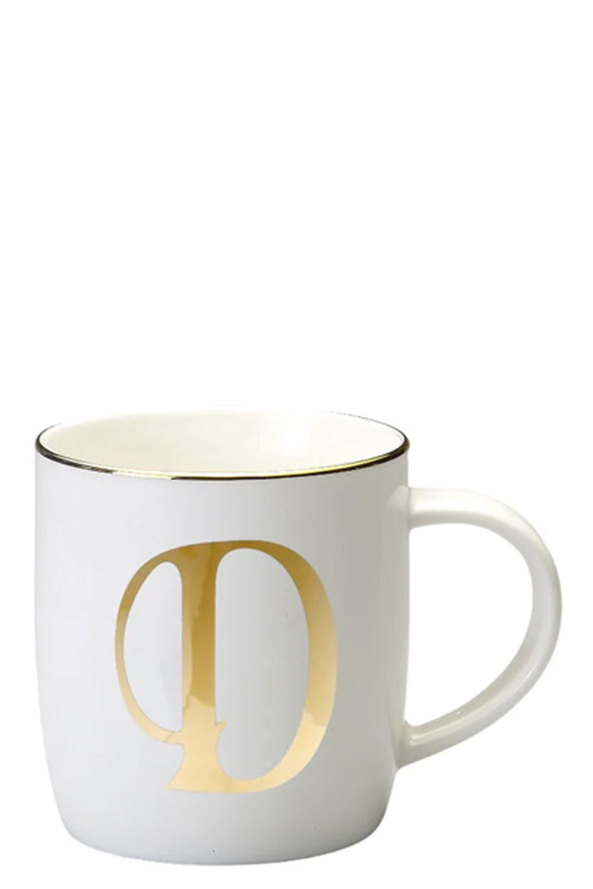 Bitossi Cup Letter 'd' ⌀ 8,6 In White