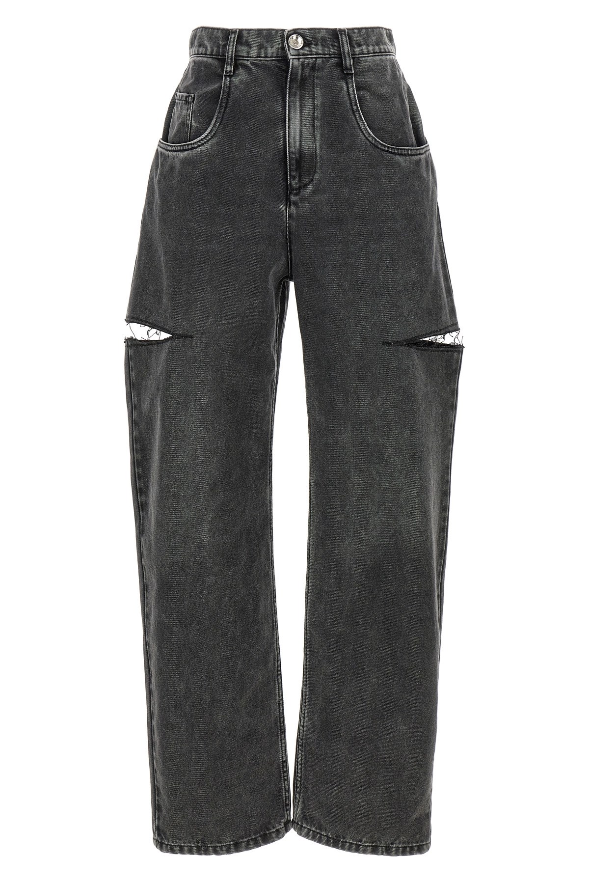 デニム・ジーパン GIVENCHY SS24 Chain jeans with logo (BW51145Y9N 420) Givenchy Chain jeans with logo available on julian-fashion