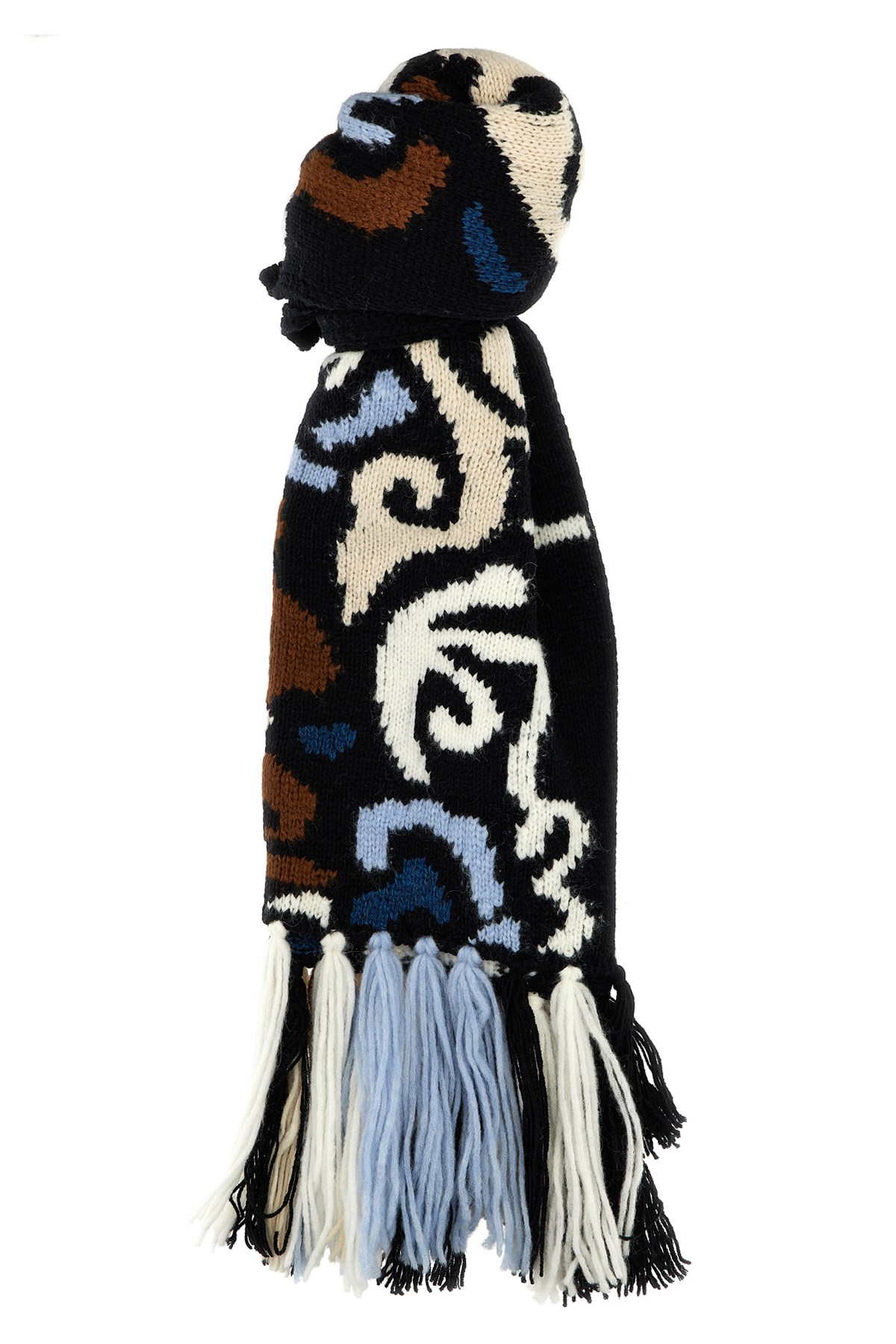 Shop Ermanno Scervino Maxi Fringed Scarf