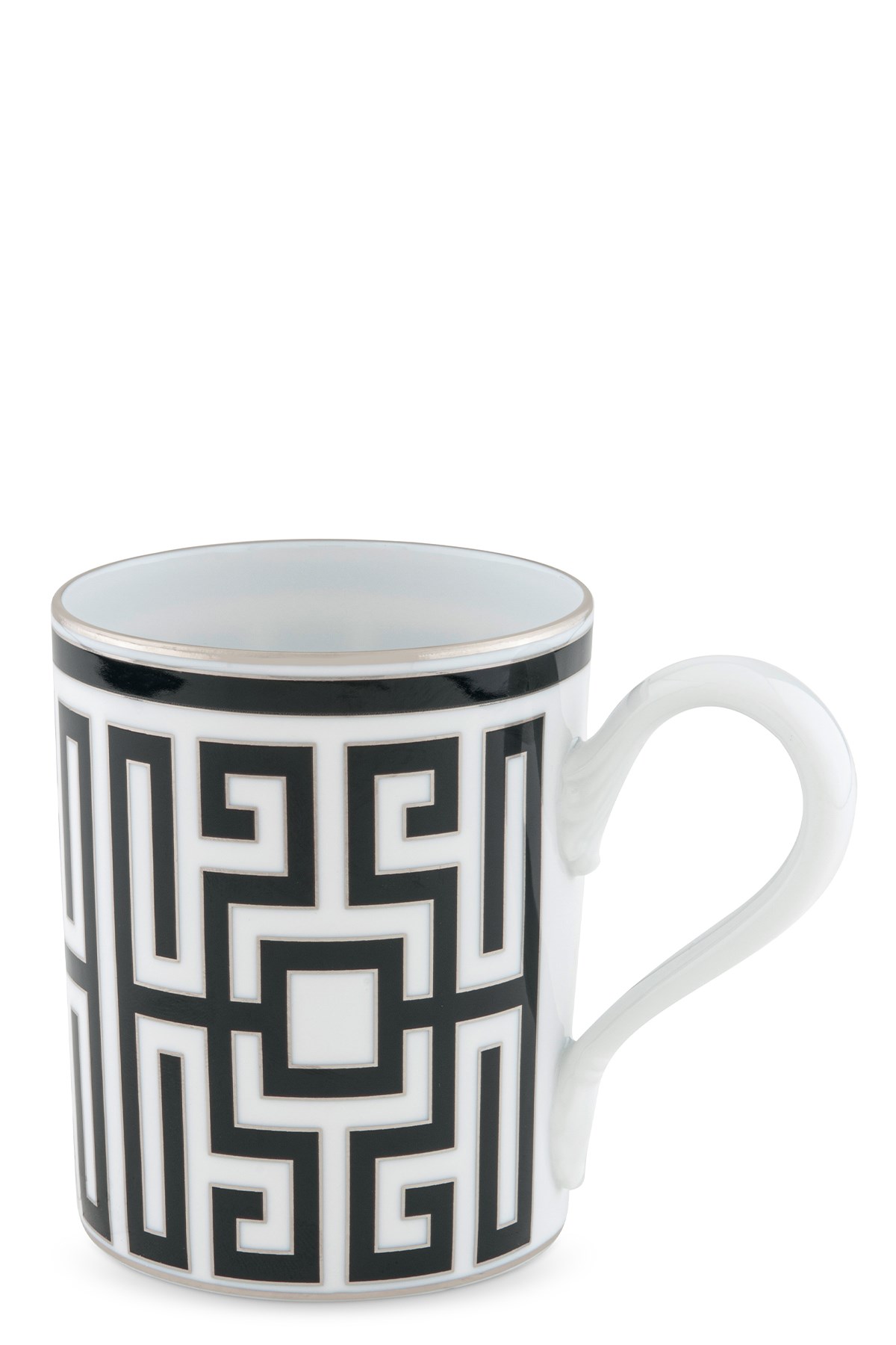 Ginori 1735 'impero Labirinto' Cup 400 Cc In Black