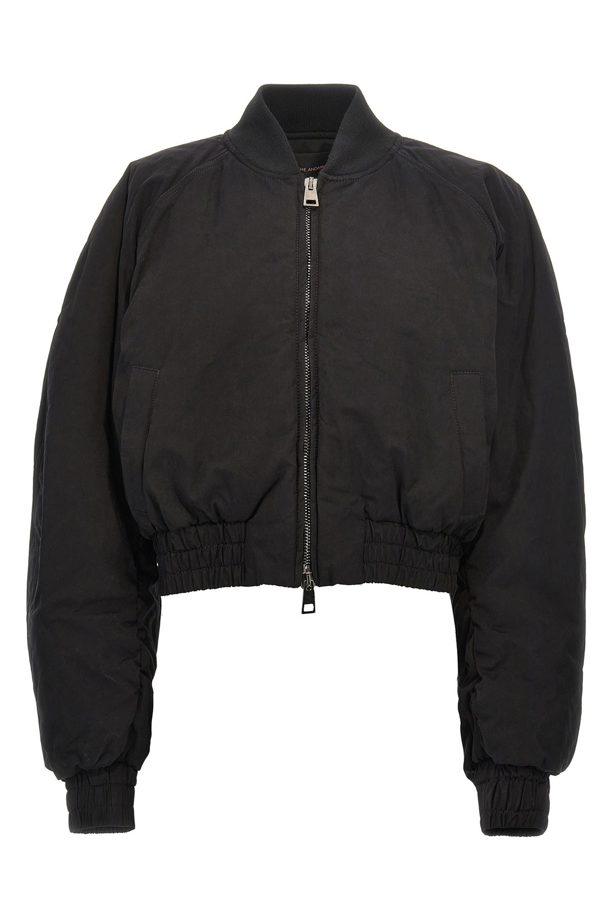 The Andamane Sierra Cropped Bomber Jacket