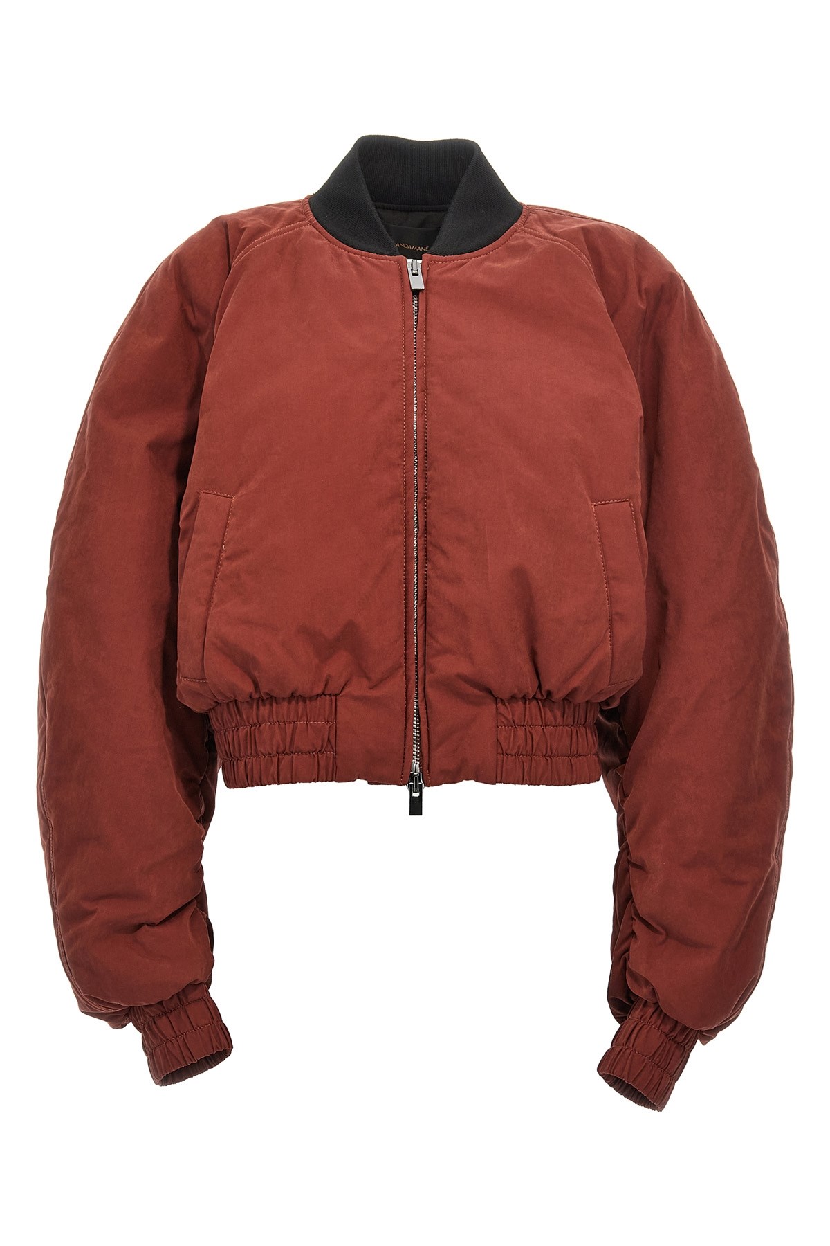 The Andamane 'sierra' Cropped Bomber Jacket