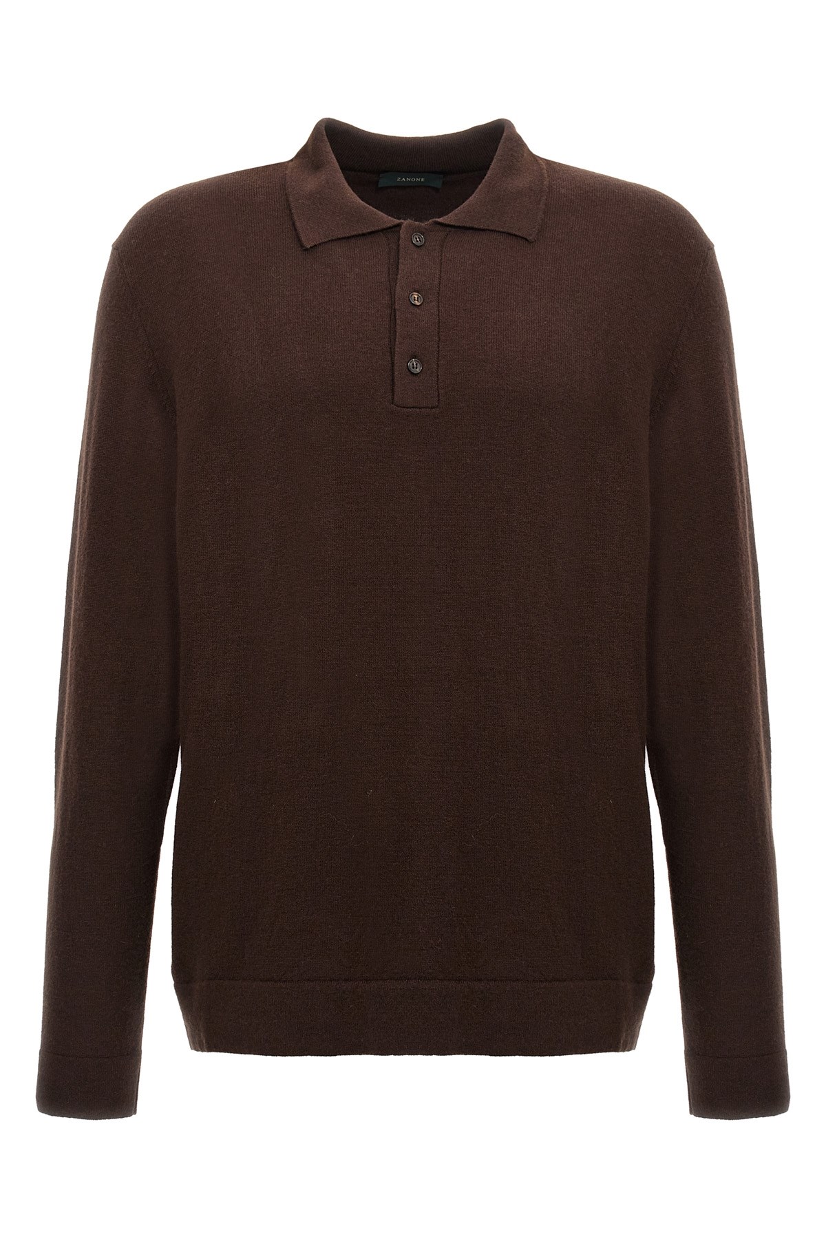 Cashmere Wool Polo Shirt - Size 52 IT