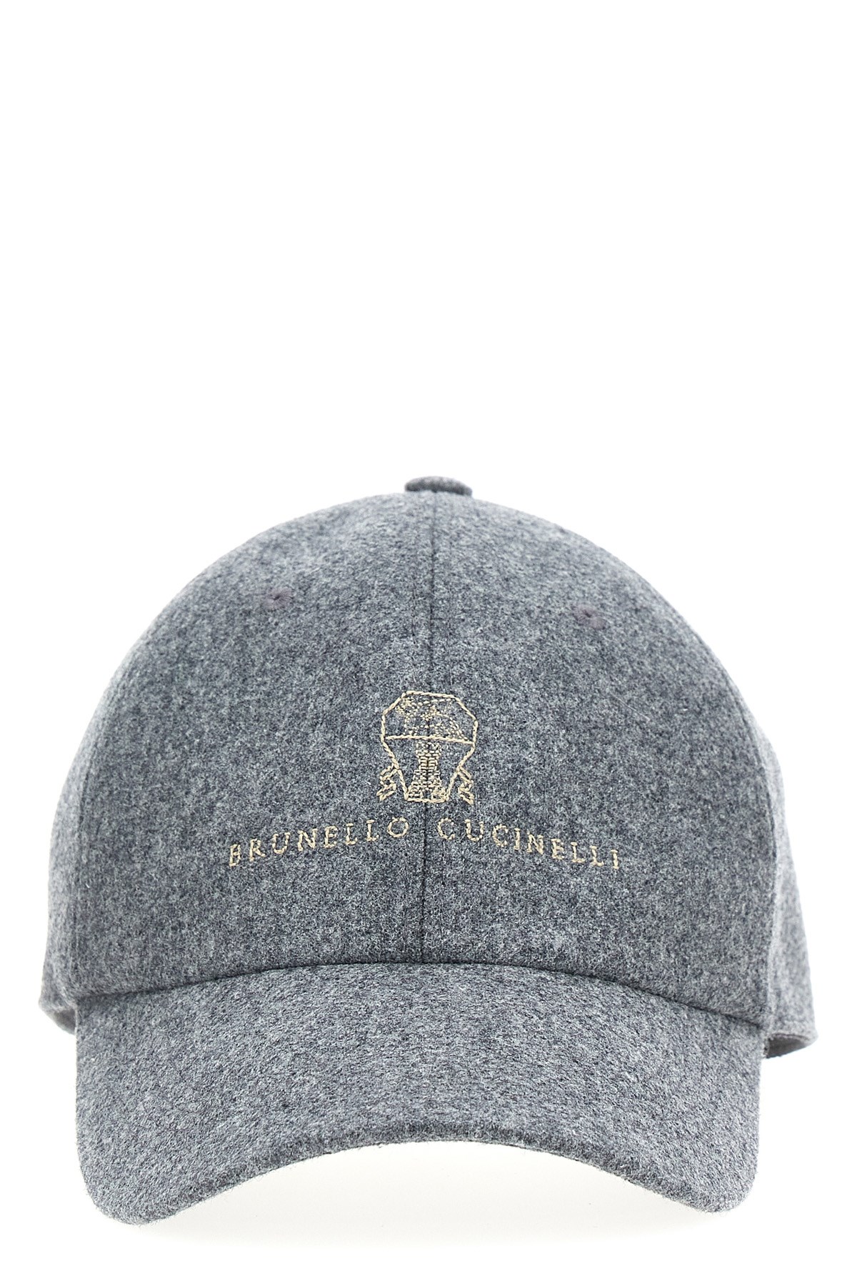 BRUNELLO CUCINELLI Logo Embroidery Cap