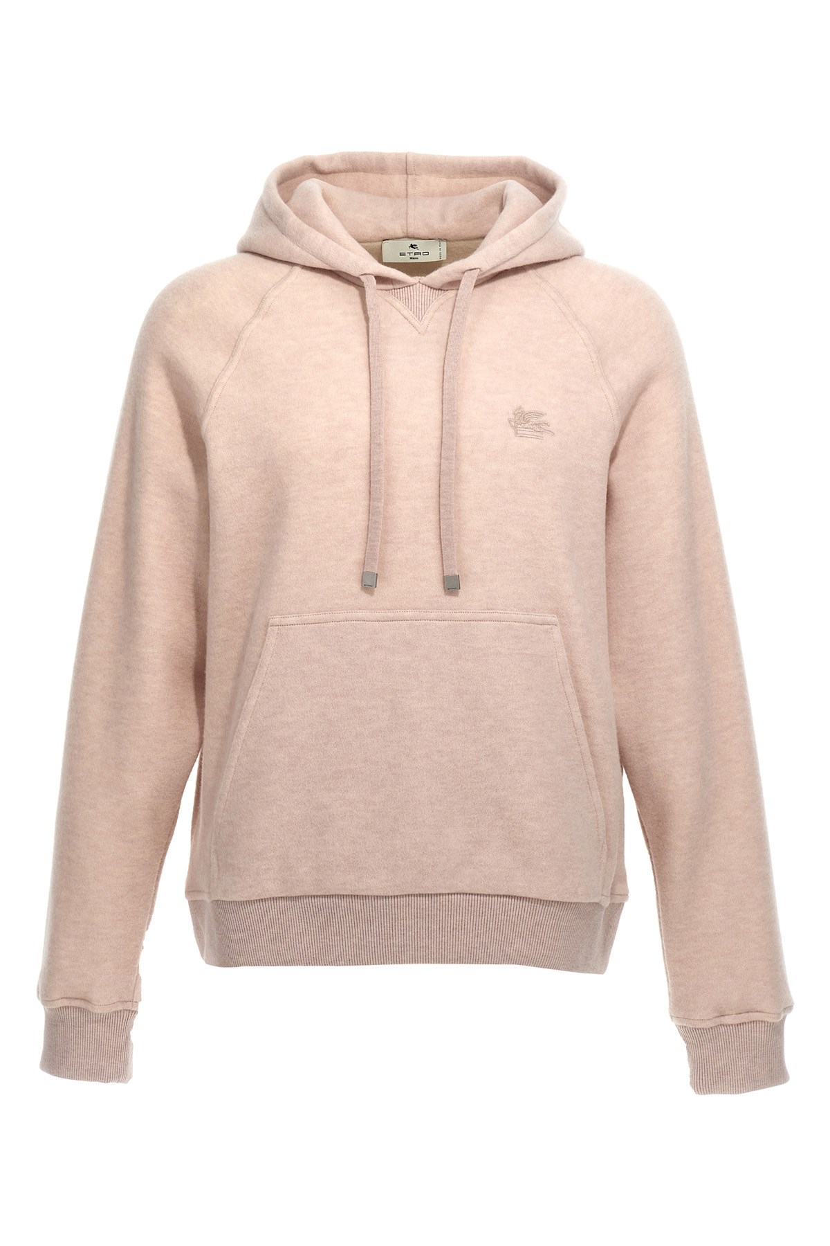 Logo Embroidery Wool Hoodie