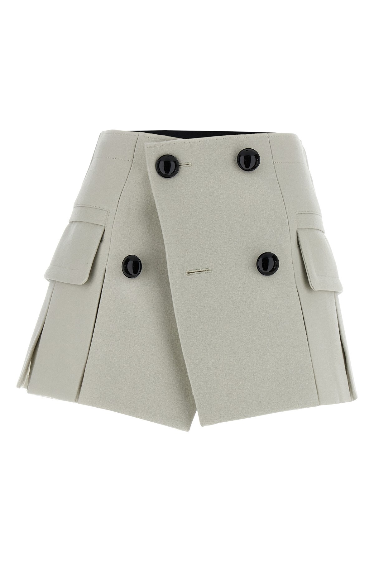 Sacai Mini Skirt With Built-in