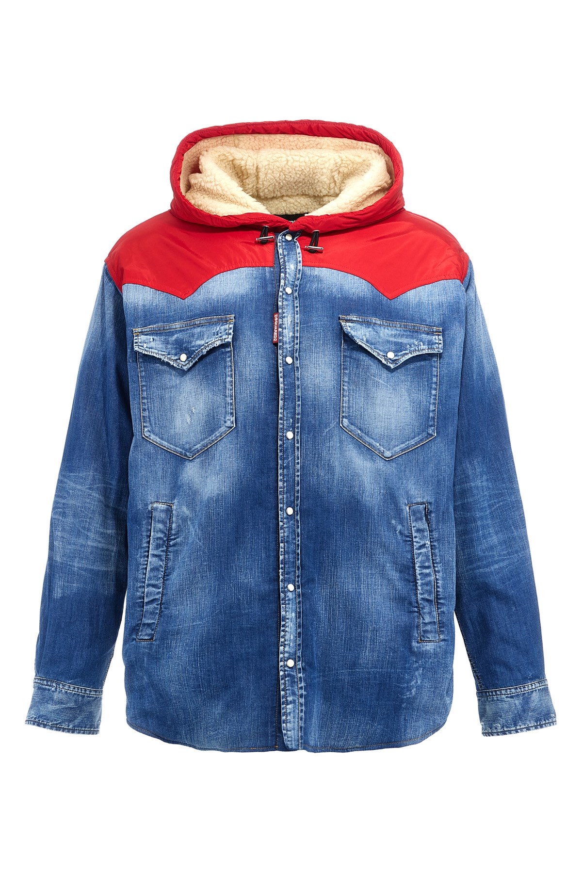 Shop Dsquared2 'winter Western' Overshirt