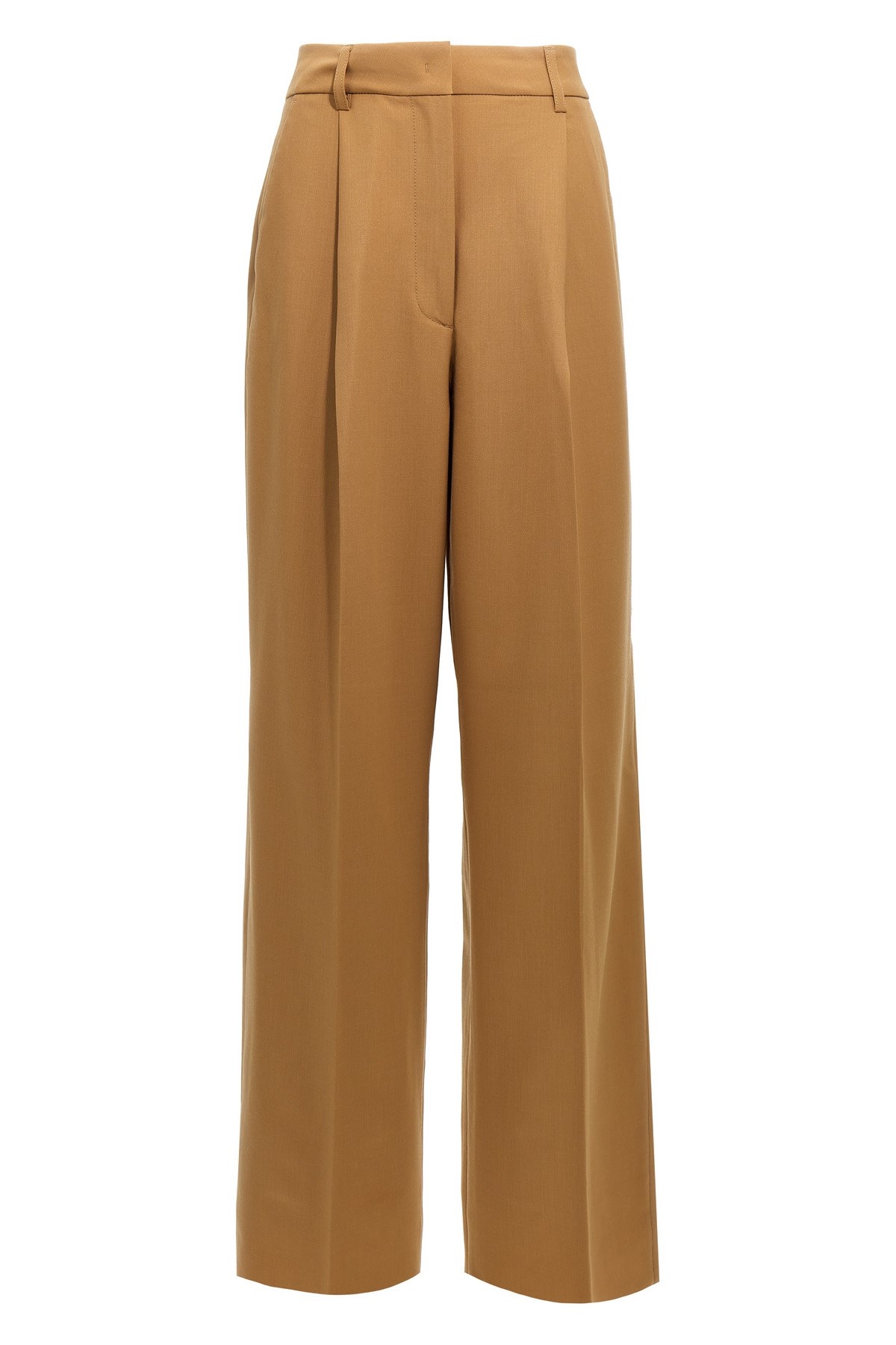 The Latest Slightly Wide Straight Leg Neutrals Trousers