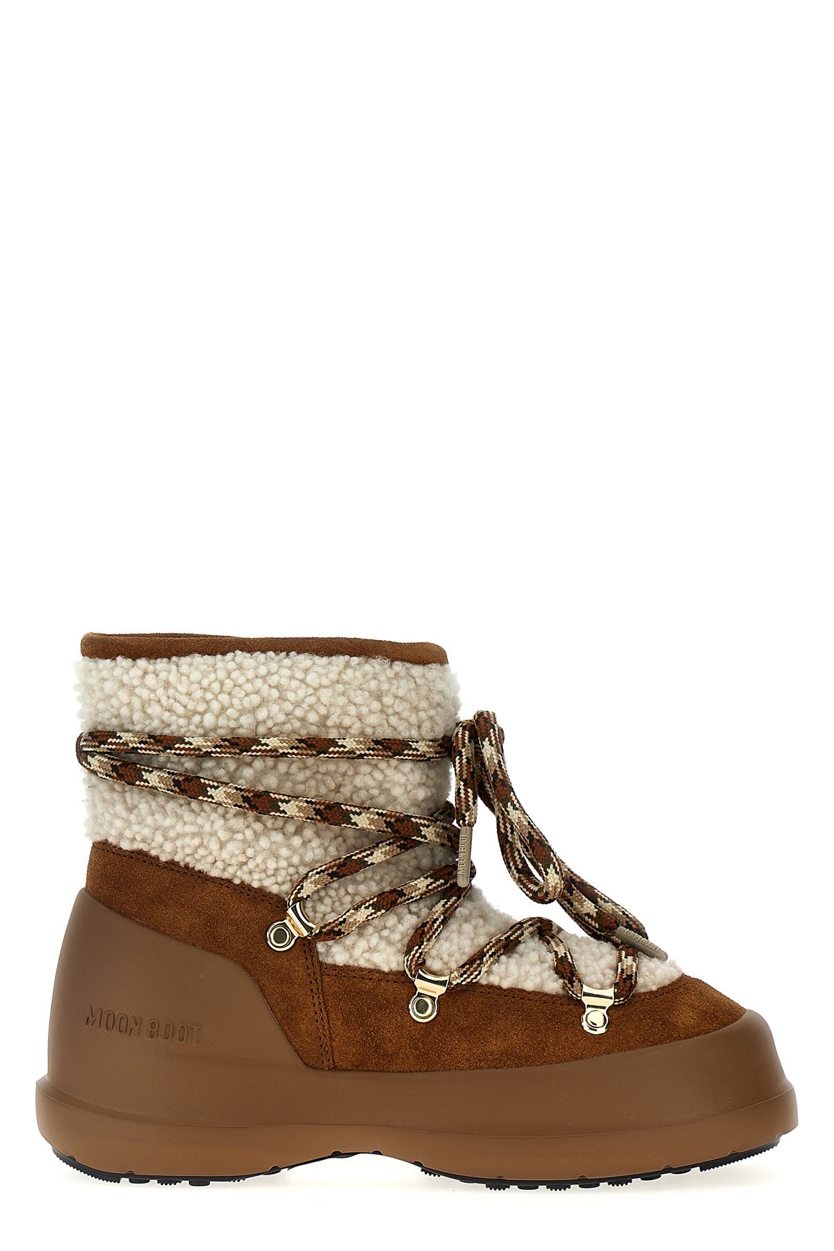 Moon Boot Luna Ankle Boots In Brown