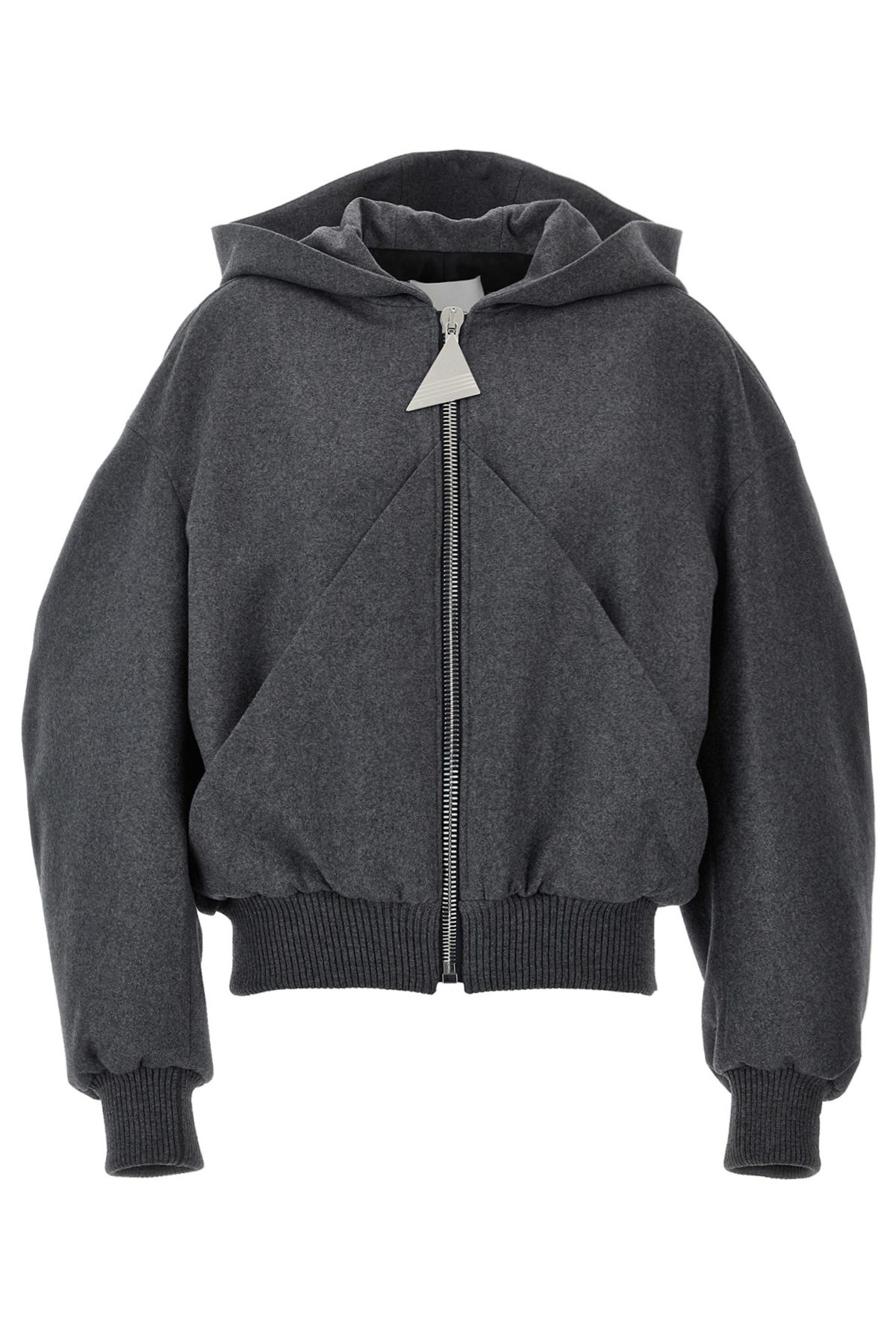 Attico Hooded Bomber Jacket Casual Jackets And Parka