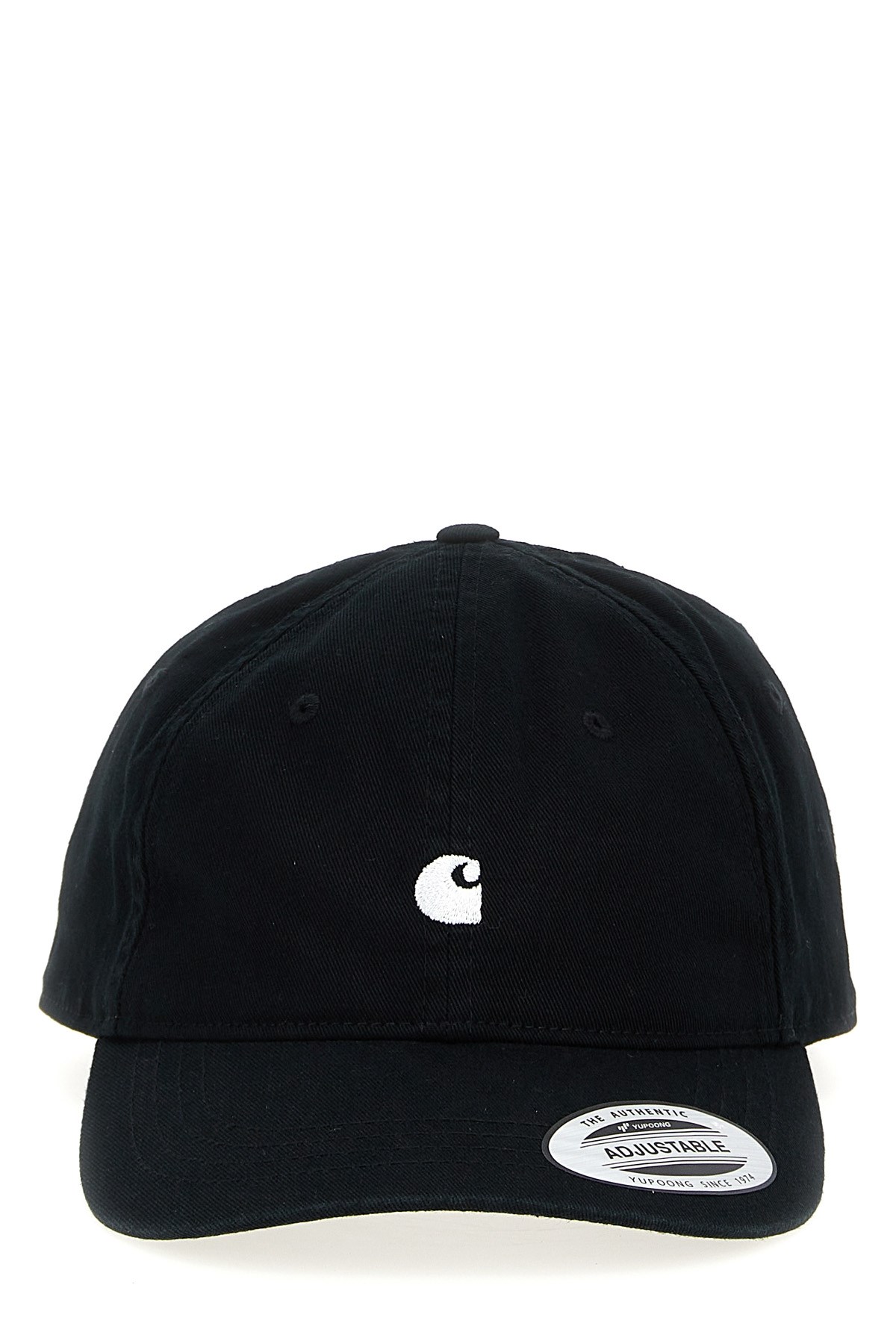 Carhartt Madison Logo Hats Black In Black